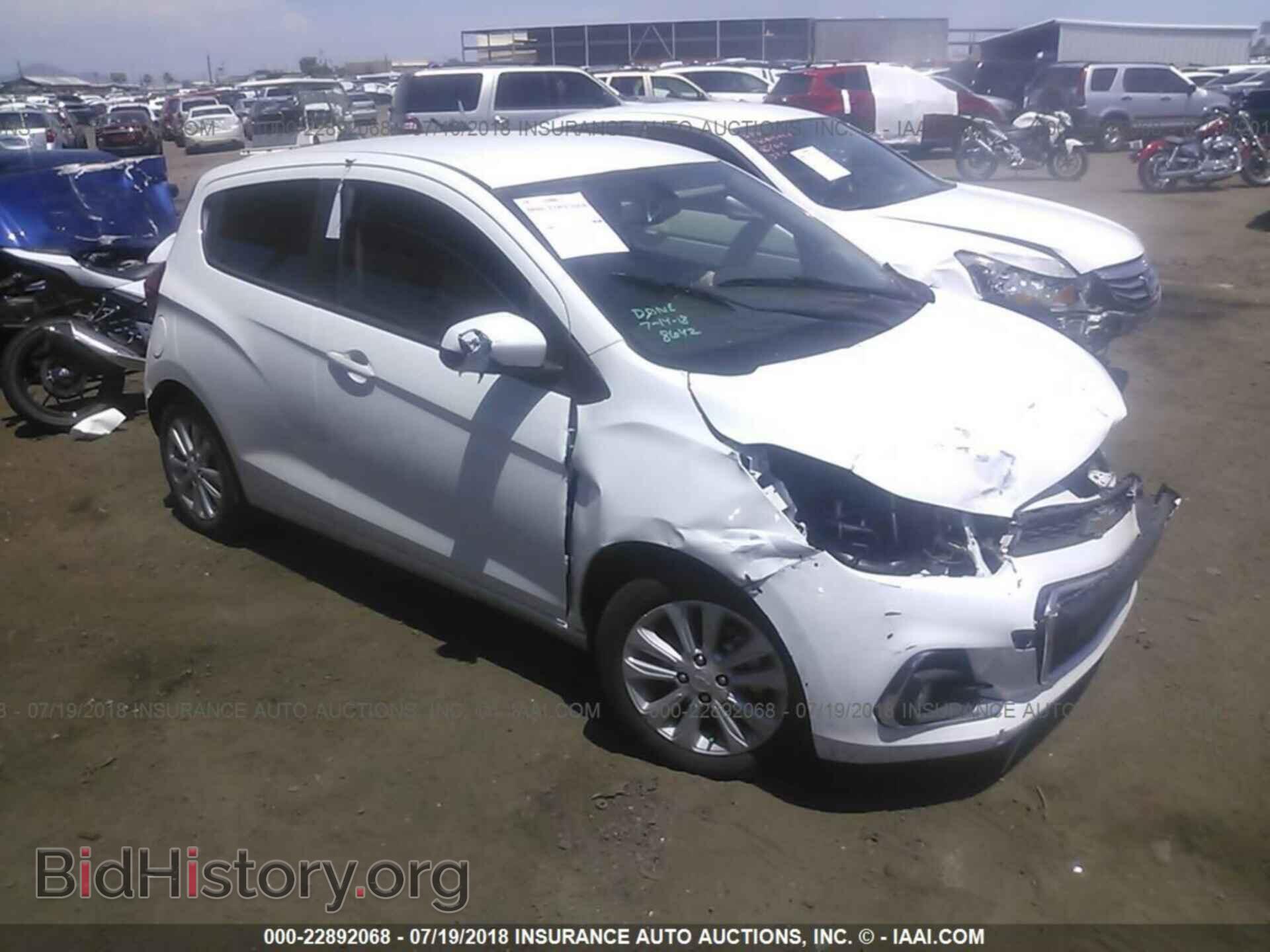 Фотография KL8CD6SA2HC808914 - CHEVROLET SPARK 2017