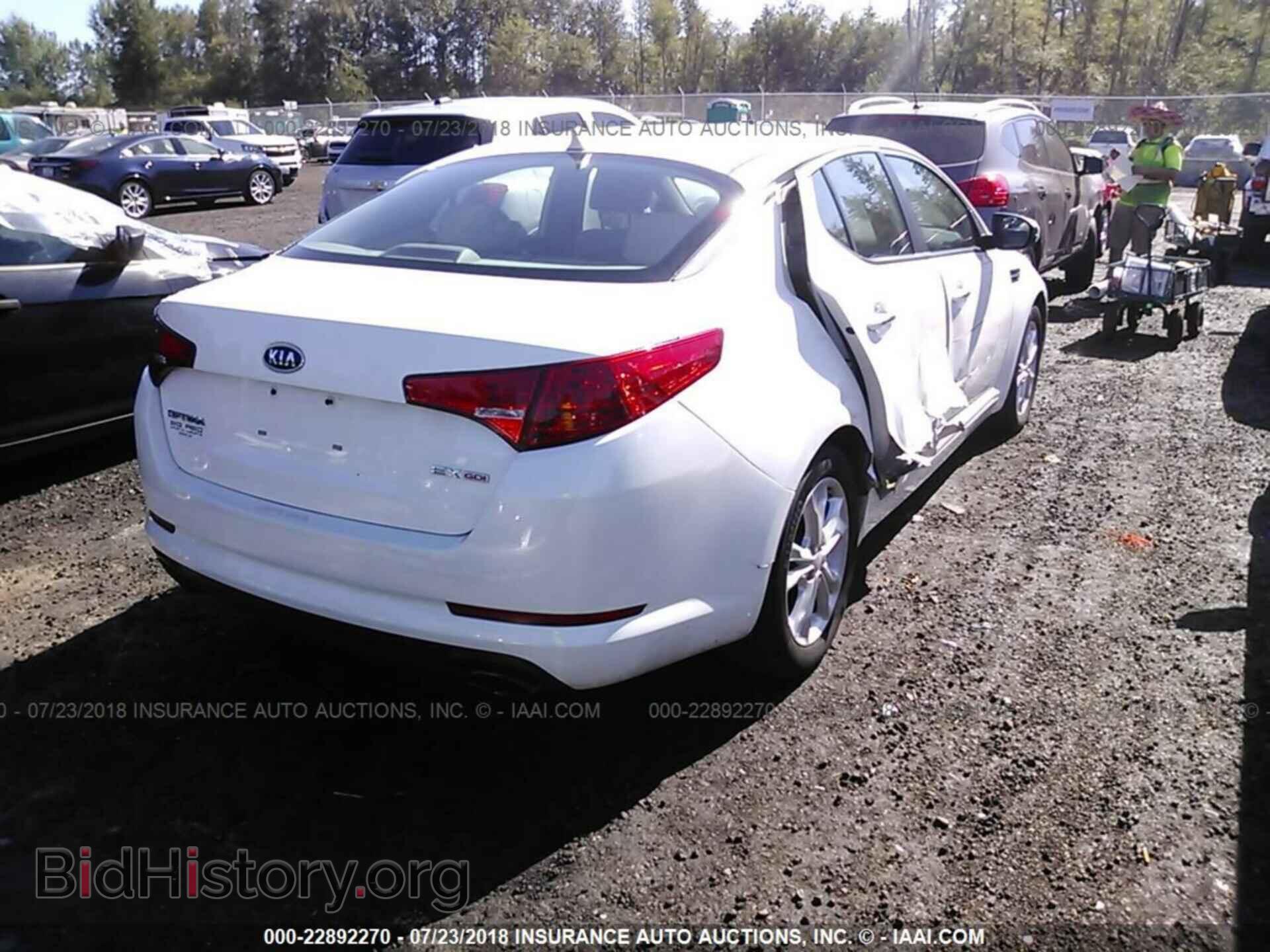2012 Kia Optima - VIN: 5XXGN4A79CG086575 - Фото 4