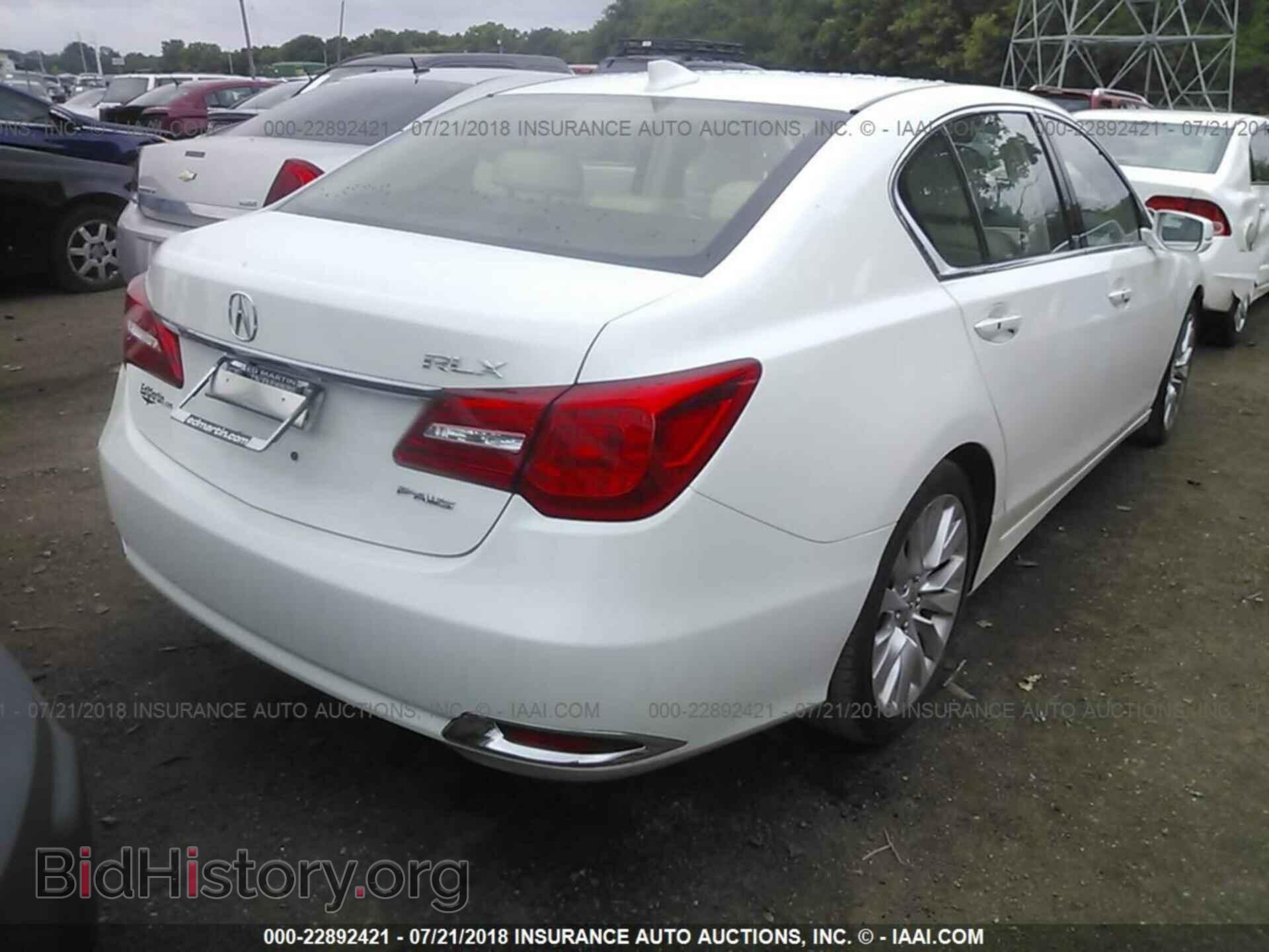 2014 Acura Rlx - VIN: JH4KC1F59EC004304 - Фото 4