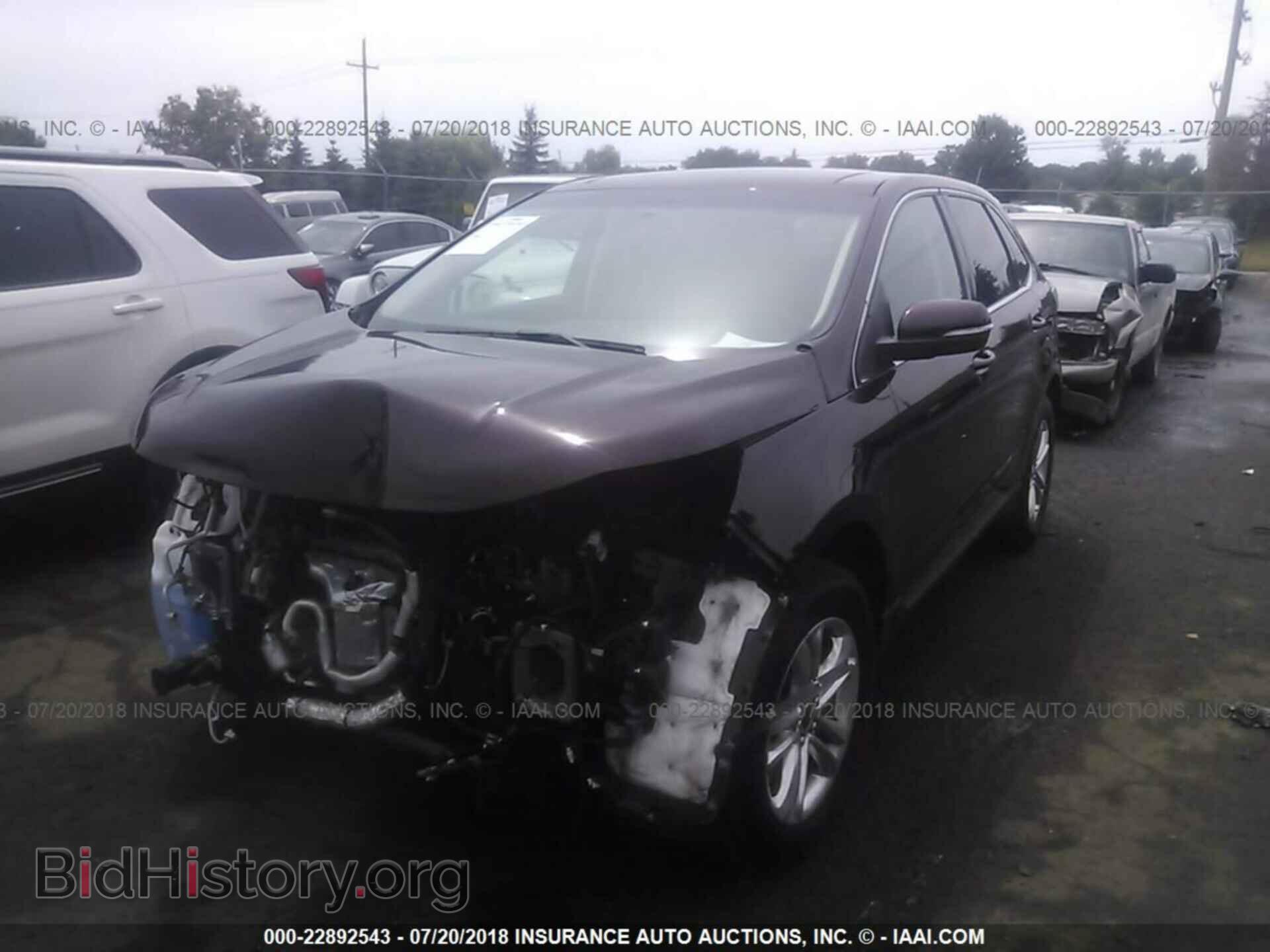 2018 Ford Edge - VIN: 2FMPK4J81JBB04075 - Фото 2