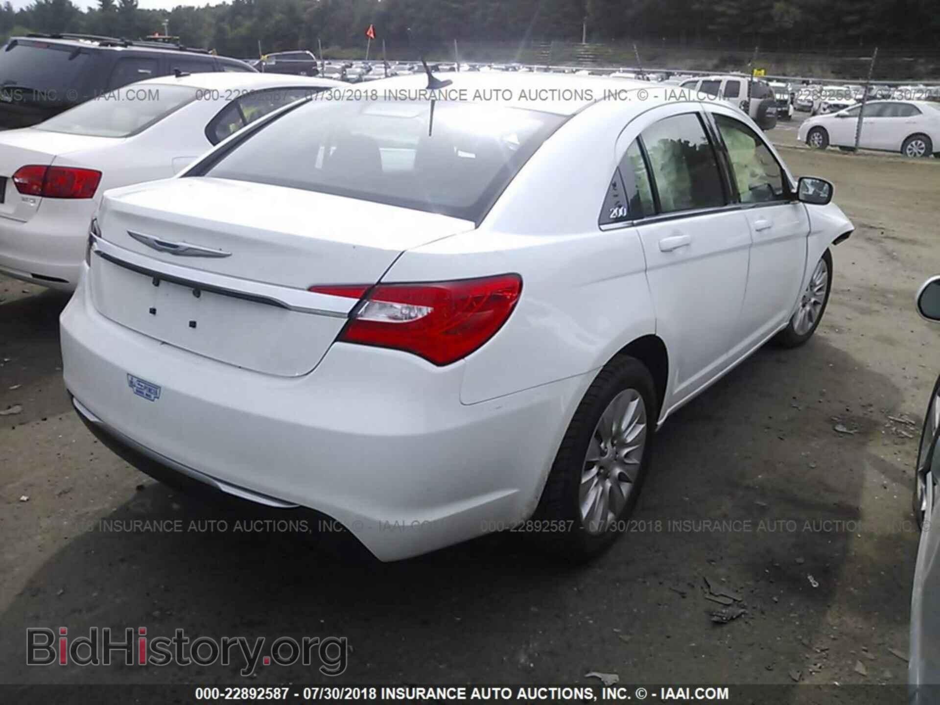 2012 Chrysler 200 - VIN: 1C3CCBAB8CN167167 - Фото 4