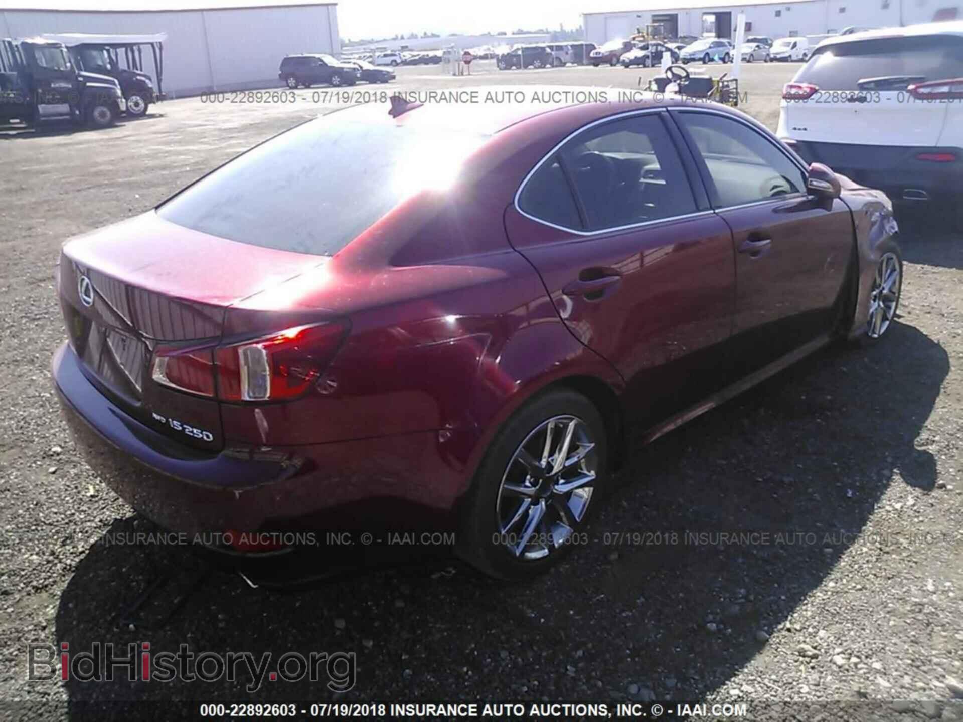 2012 Lexus Is - VIN: JTHCF5C21C5055116 - Photo 4