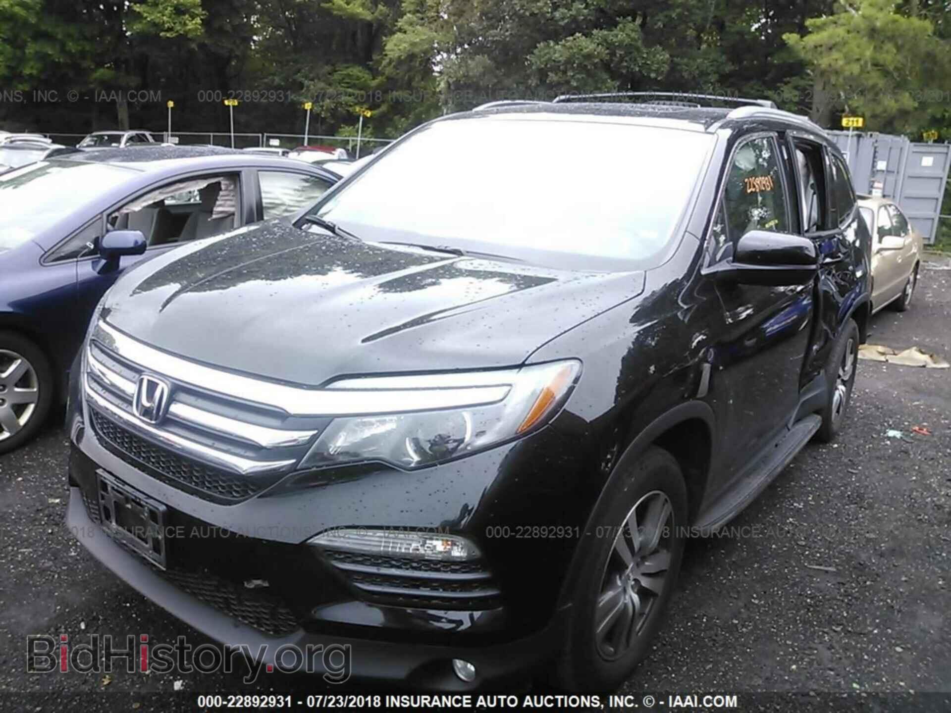 2017 Honda Pilot - VIN: 5FNYF6H54HB005347 - Фото 2