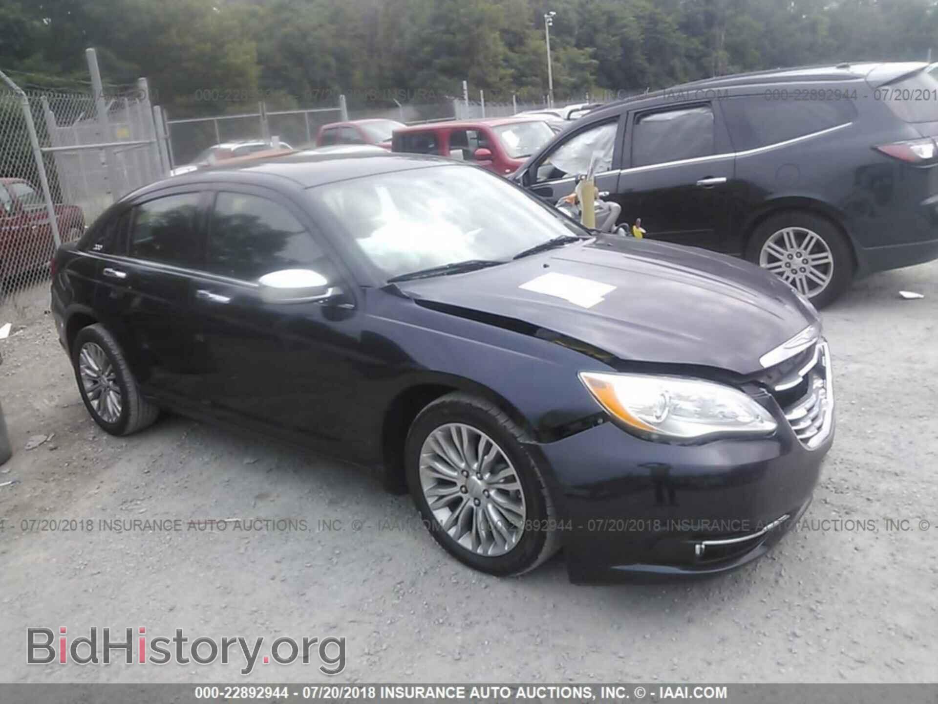 Фотография 1C3CCBCB8CN108620 - Chrysler 200 2012