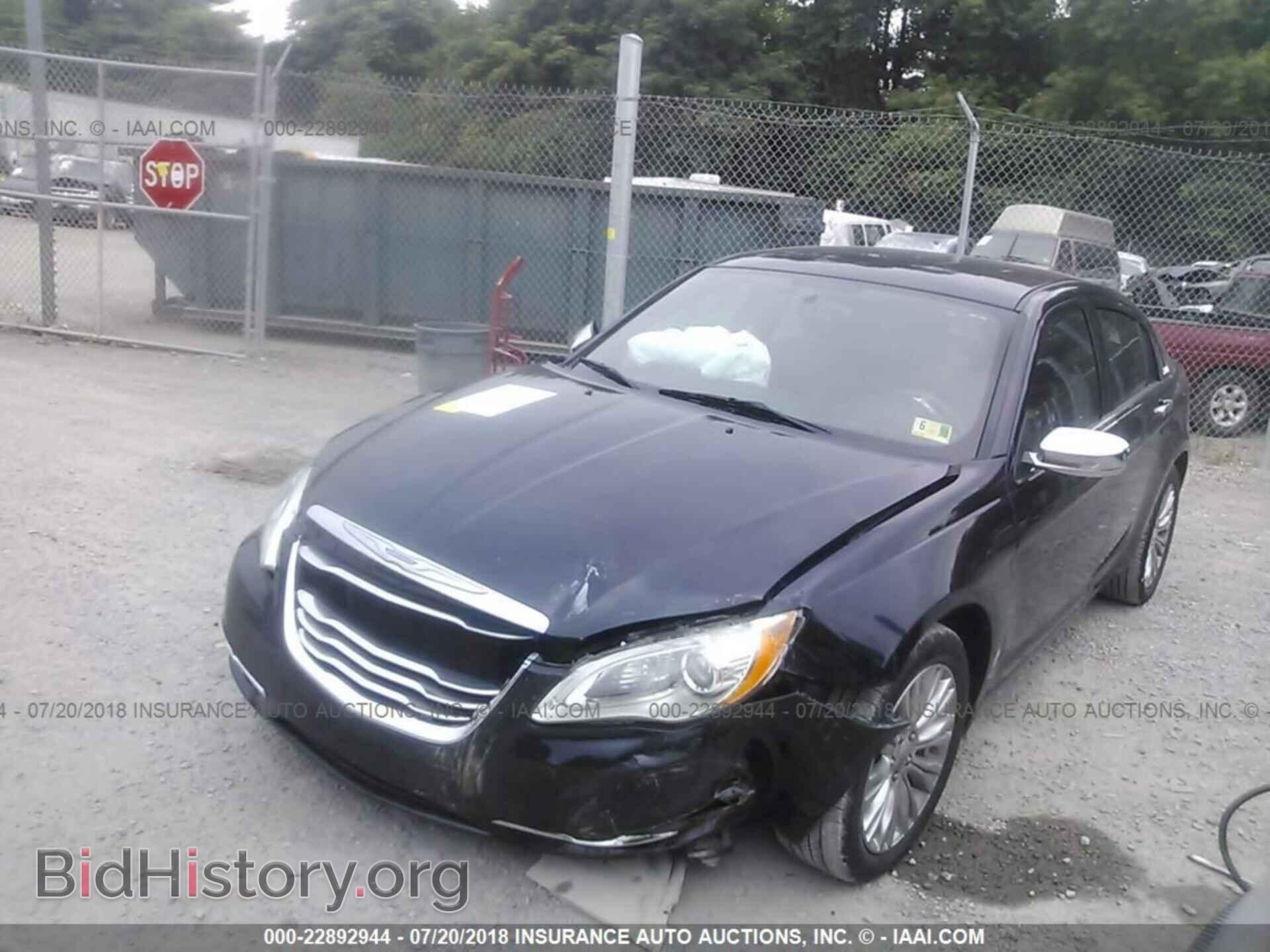2012 Chrysler 200 - VIN: 1C3CCBCB8CN108620 - Фото 6