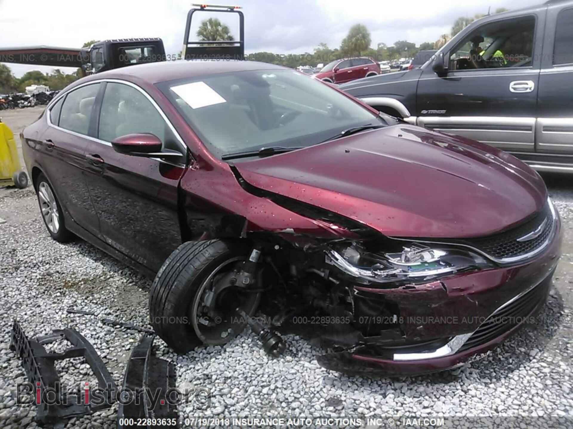Photo 1C3CCCAB2FN743376 - Chrysler 200 2015