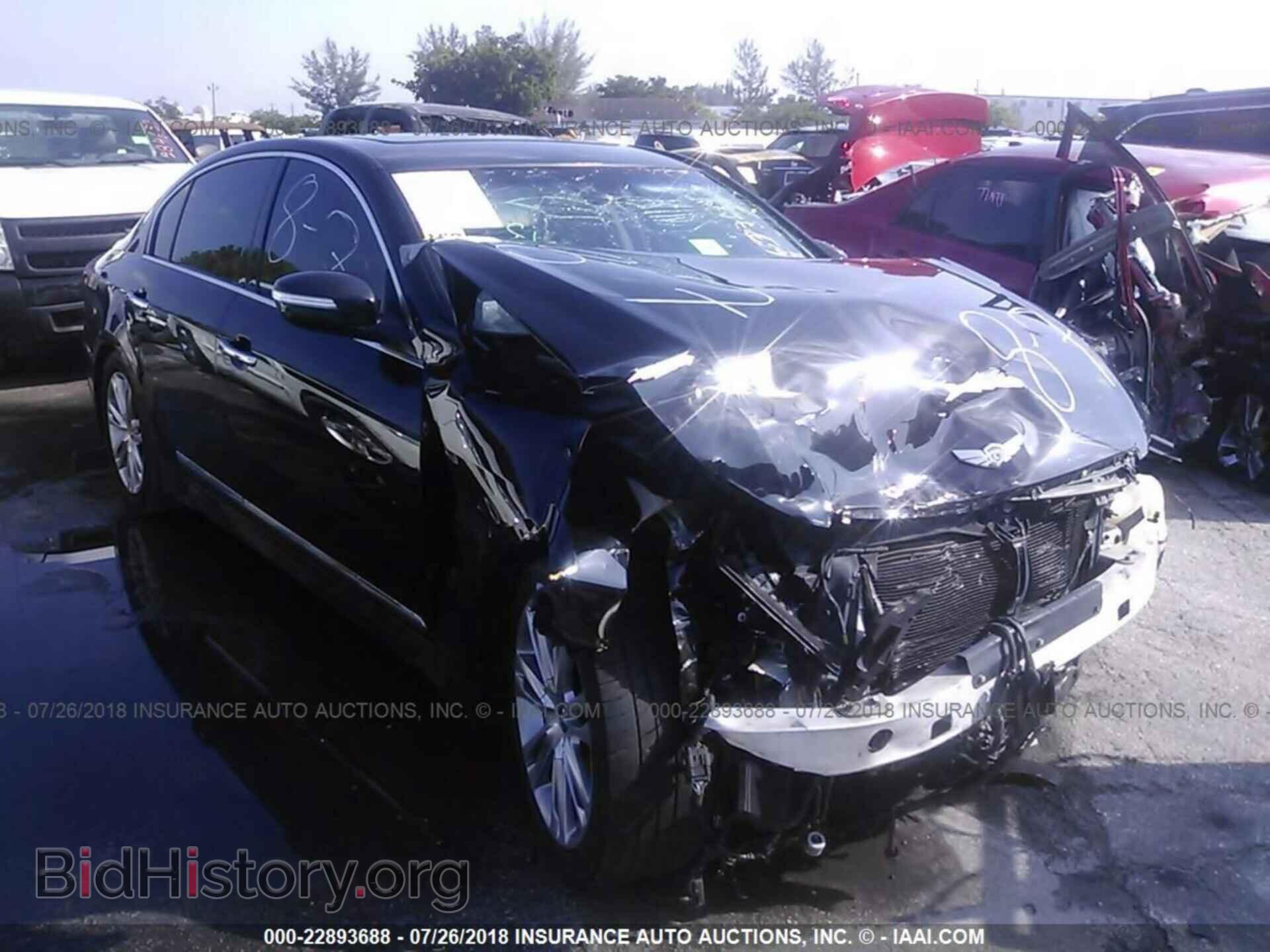 Photo KMHGC4DF0CU181637 - Hyundai Genesis 2012