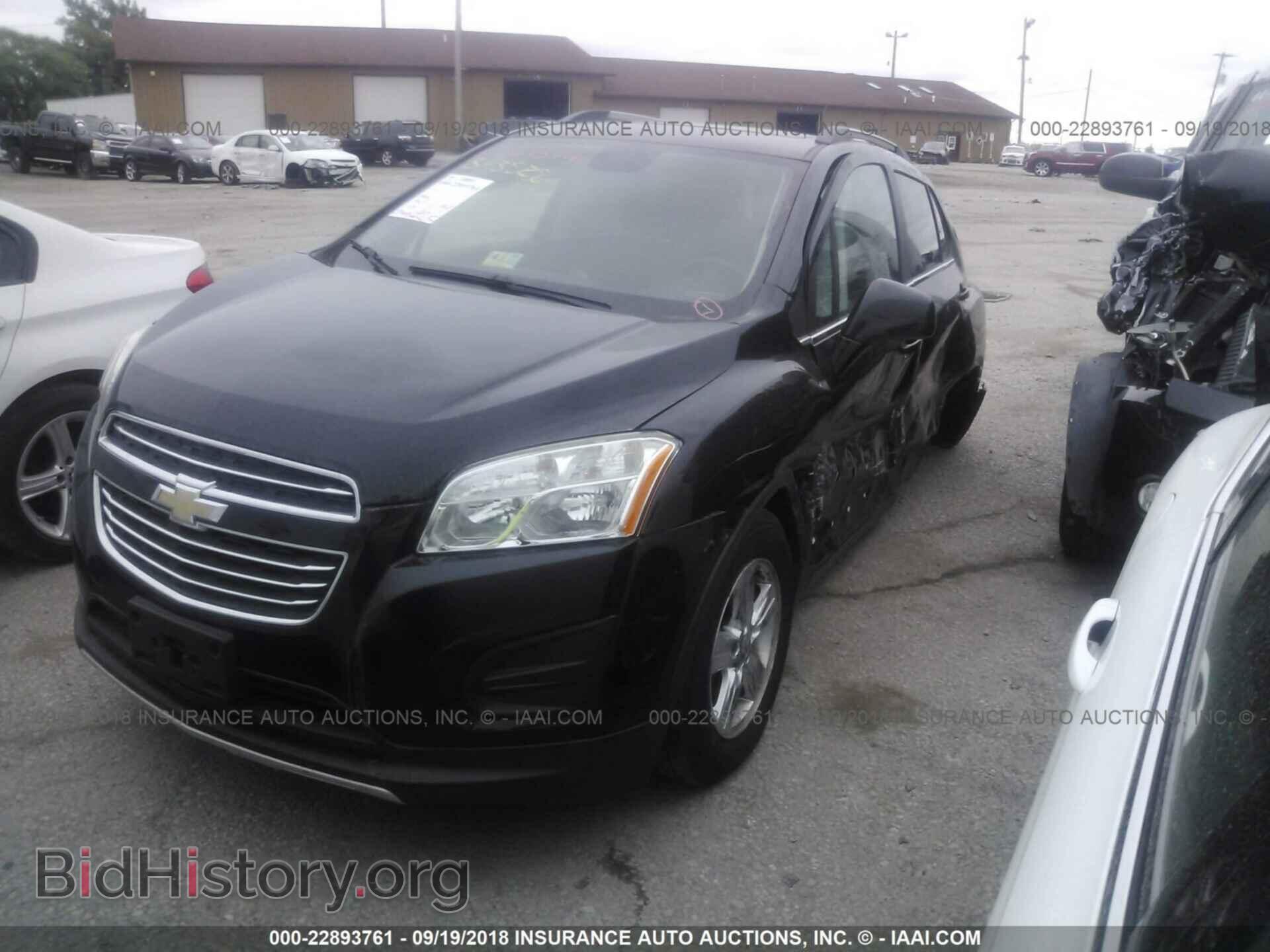 2015 Chevrolet Trax - VIN: 3GNCJLSB3FL209830 - Фото 2