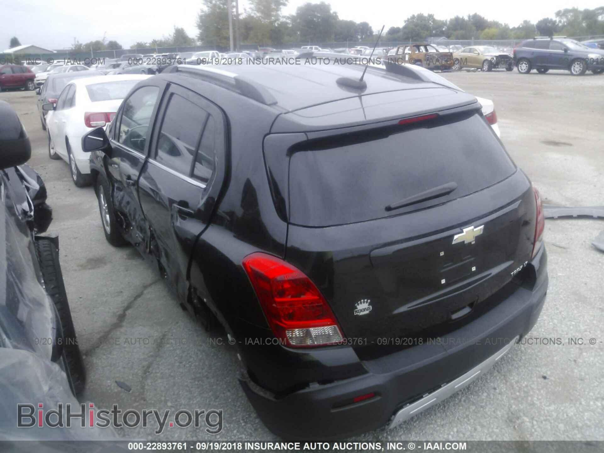 2015 Chevrolet Trax - VIN: 3GNCJLSB3FL209830 - Фото 3