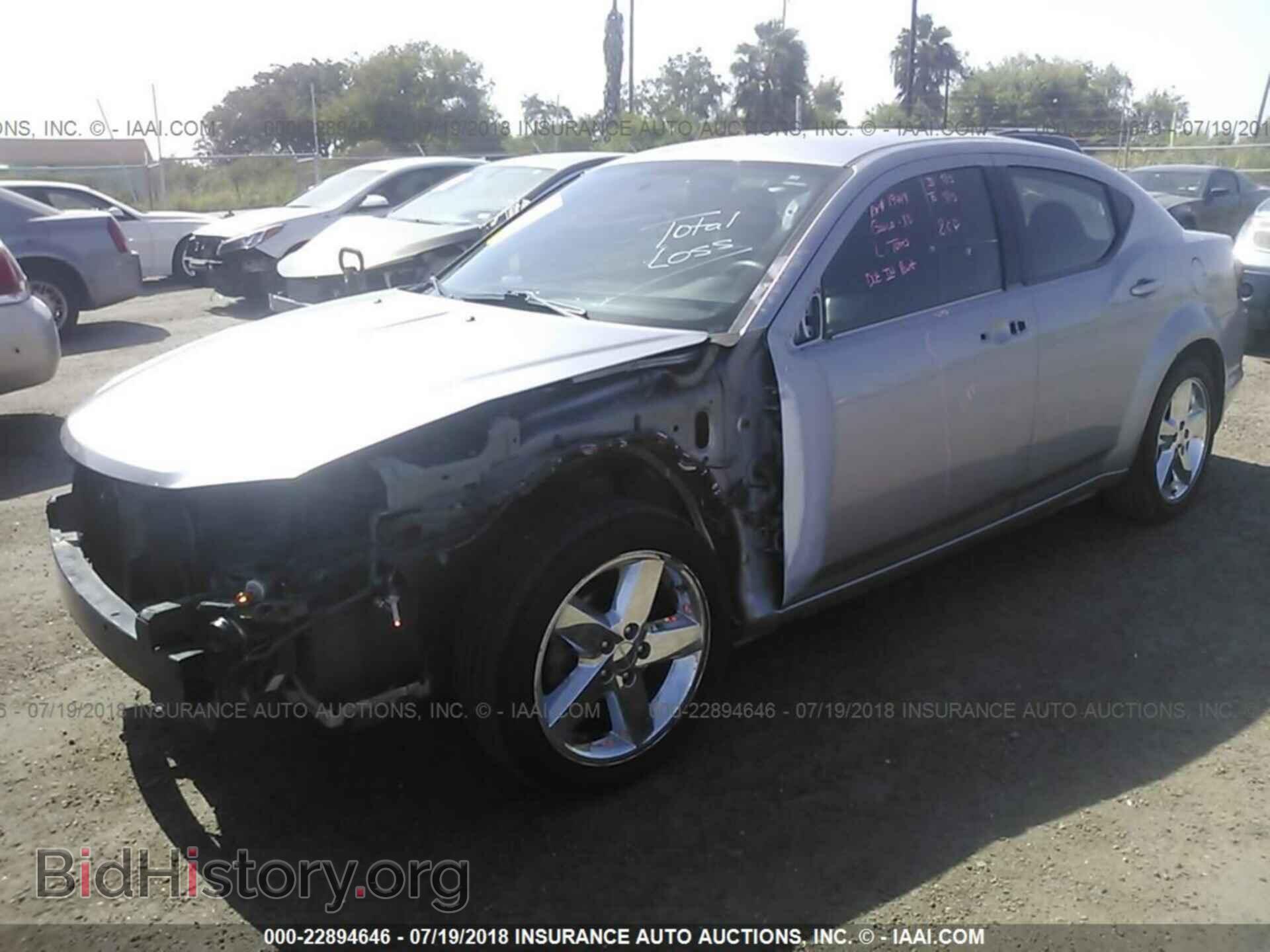 2013 Dodge Avenger - VIN: 1C3CDZAB2DN519487 - Photo 2