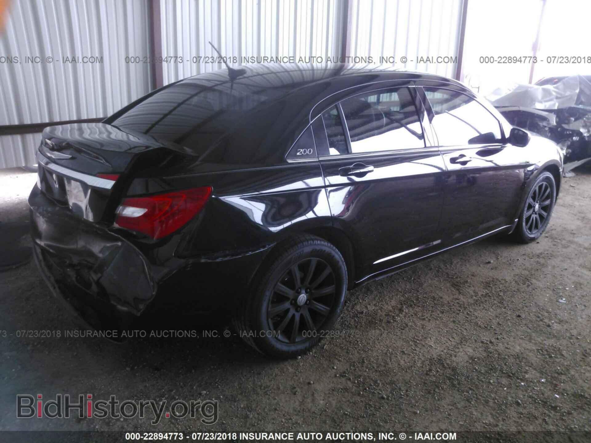 2012 Chrysler 200 - VIN: 1C3CCBBB9CN267230 - Фото 4
