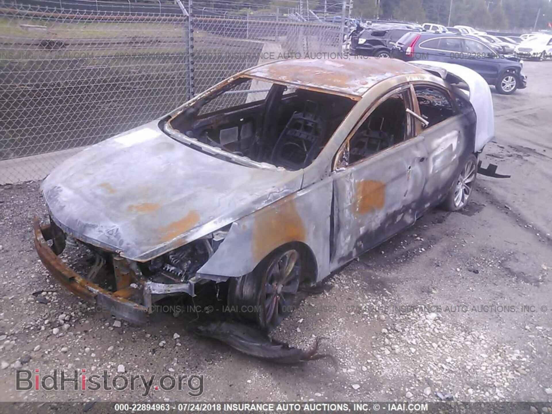 2012 Hyundai Sonata - VIN: 5NPEC4AC7CH436090 - Фото 2