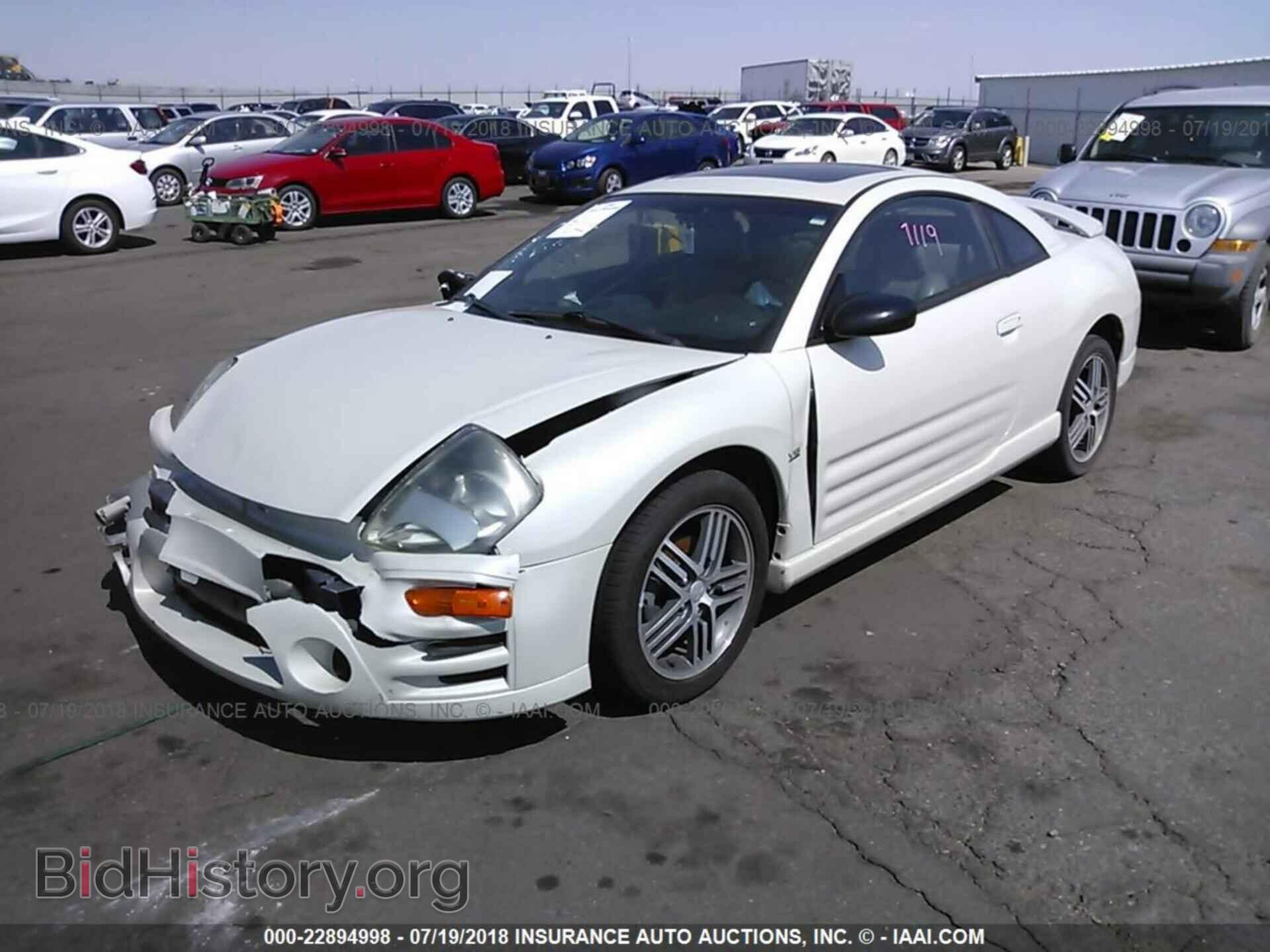 2005 MITSUBISHI ECLIPSE - VIN: 4A3AC74H05E006876 - Фото 2