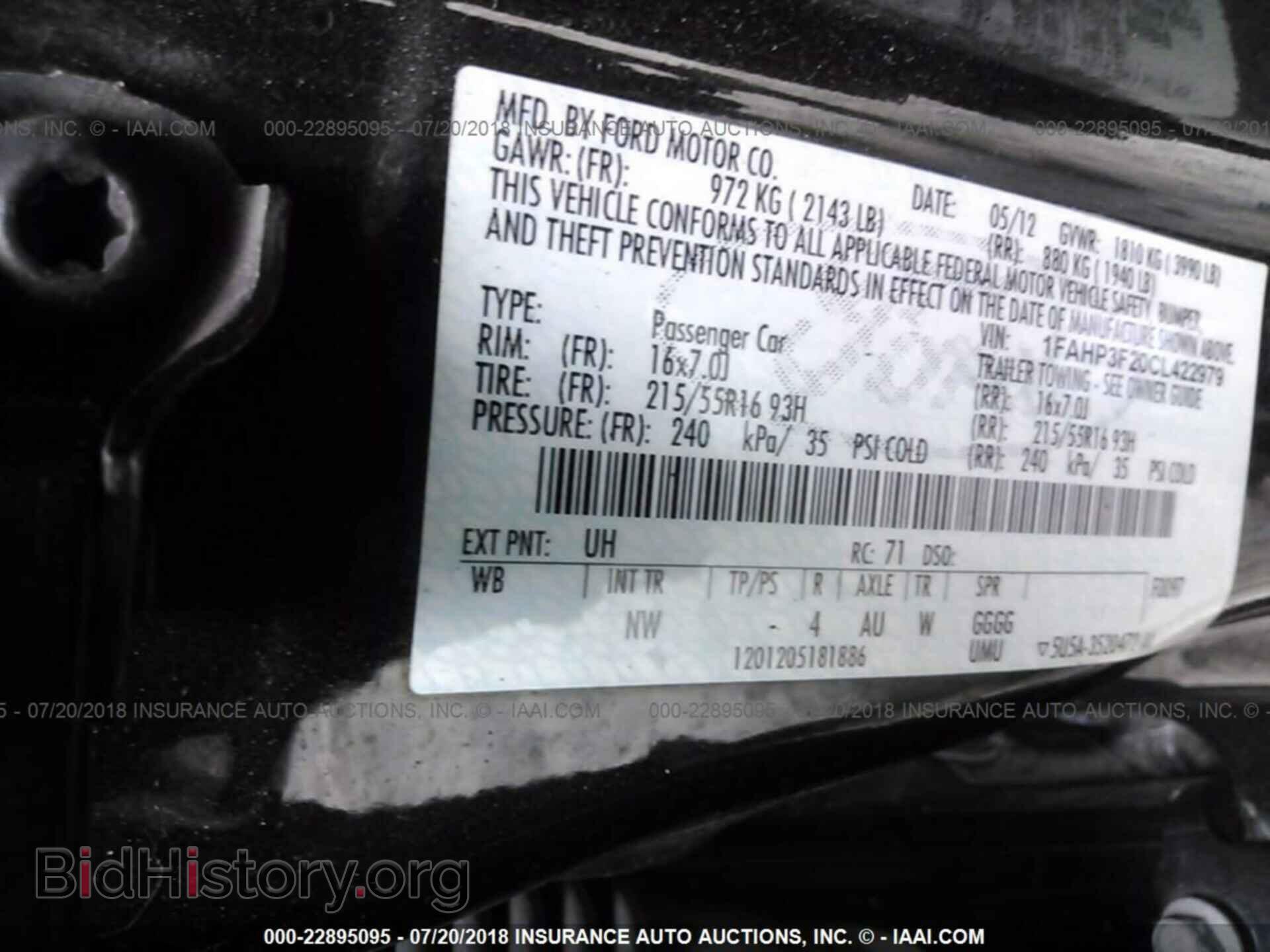 2012 Ford Focus - VIN: 1FAHP3F20CL422979 - Photo 9