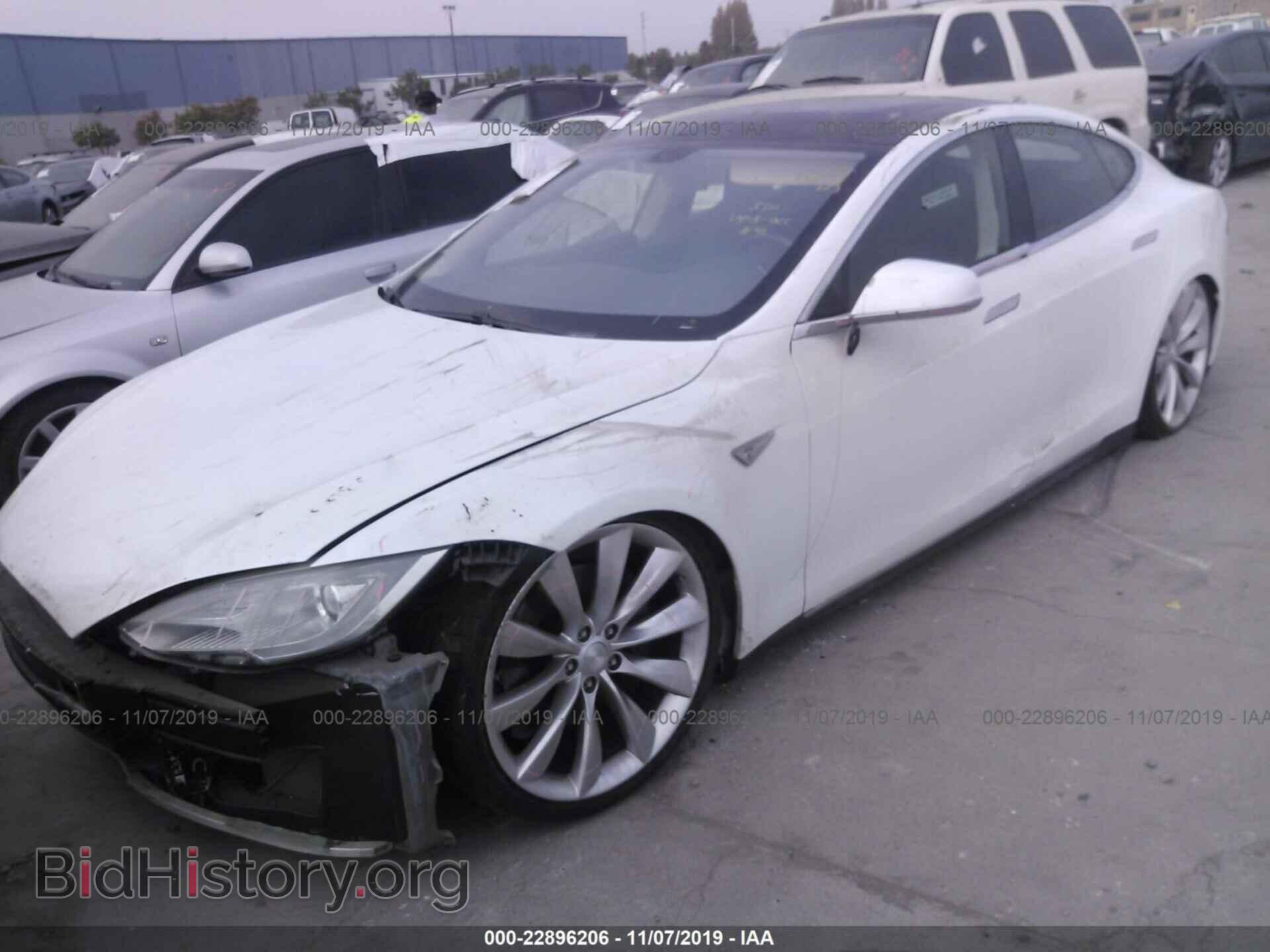 2012 TESLA MODEL S - VIN: 5YJSA1DN1CFP01802 - Photo 2