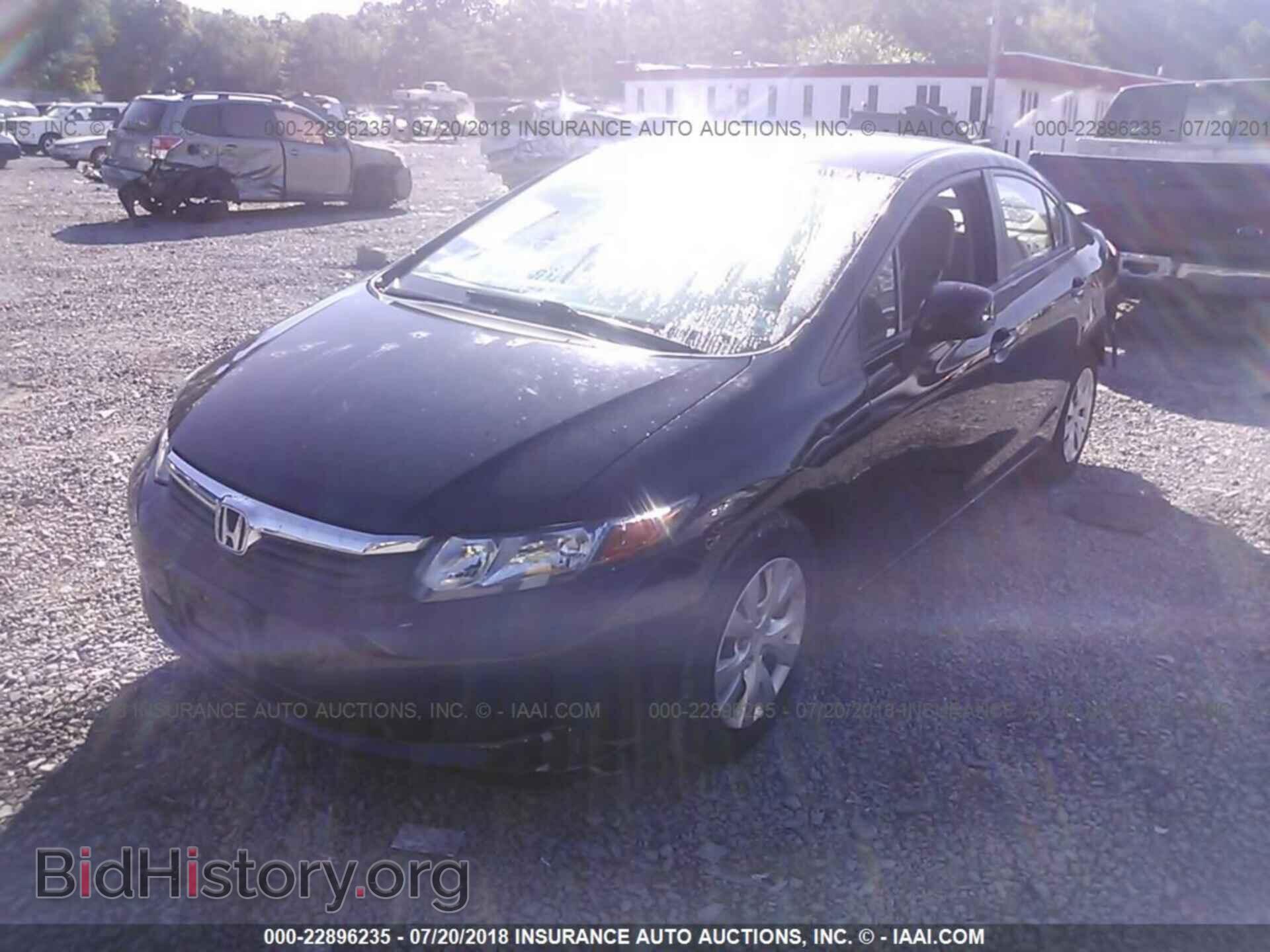 2012 Honda CIVIC (VIN 19XFB2F55CE376398) — фото 2 из 10