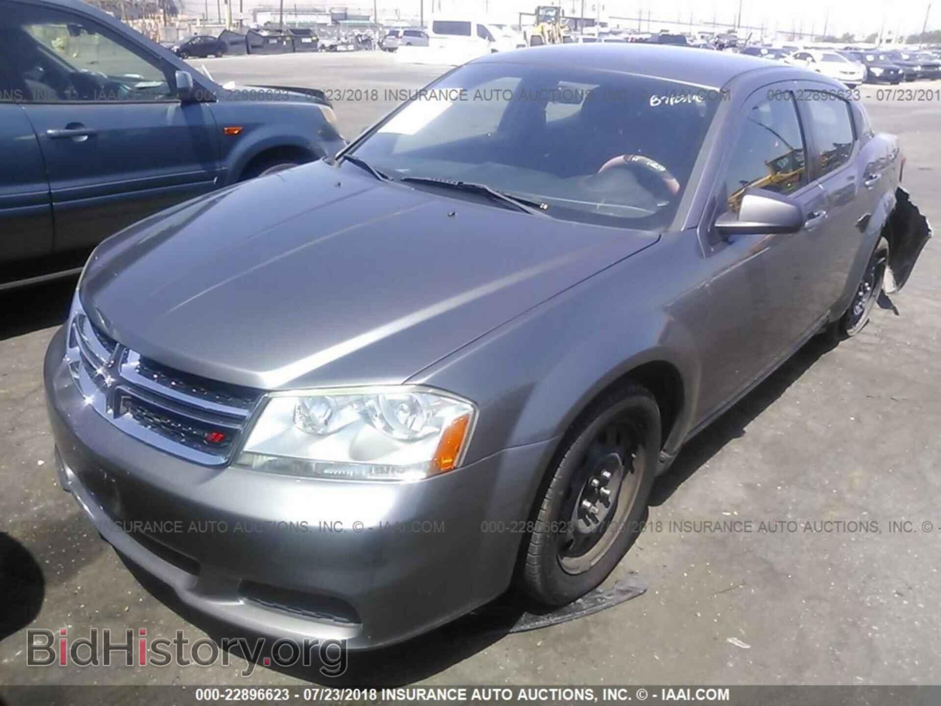 2013 Dodge Avenger - VIN: 1C3CDZAB6DN646050 - Фото 2