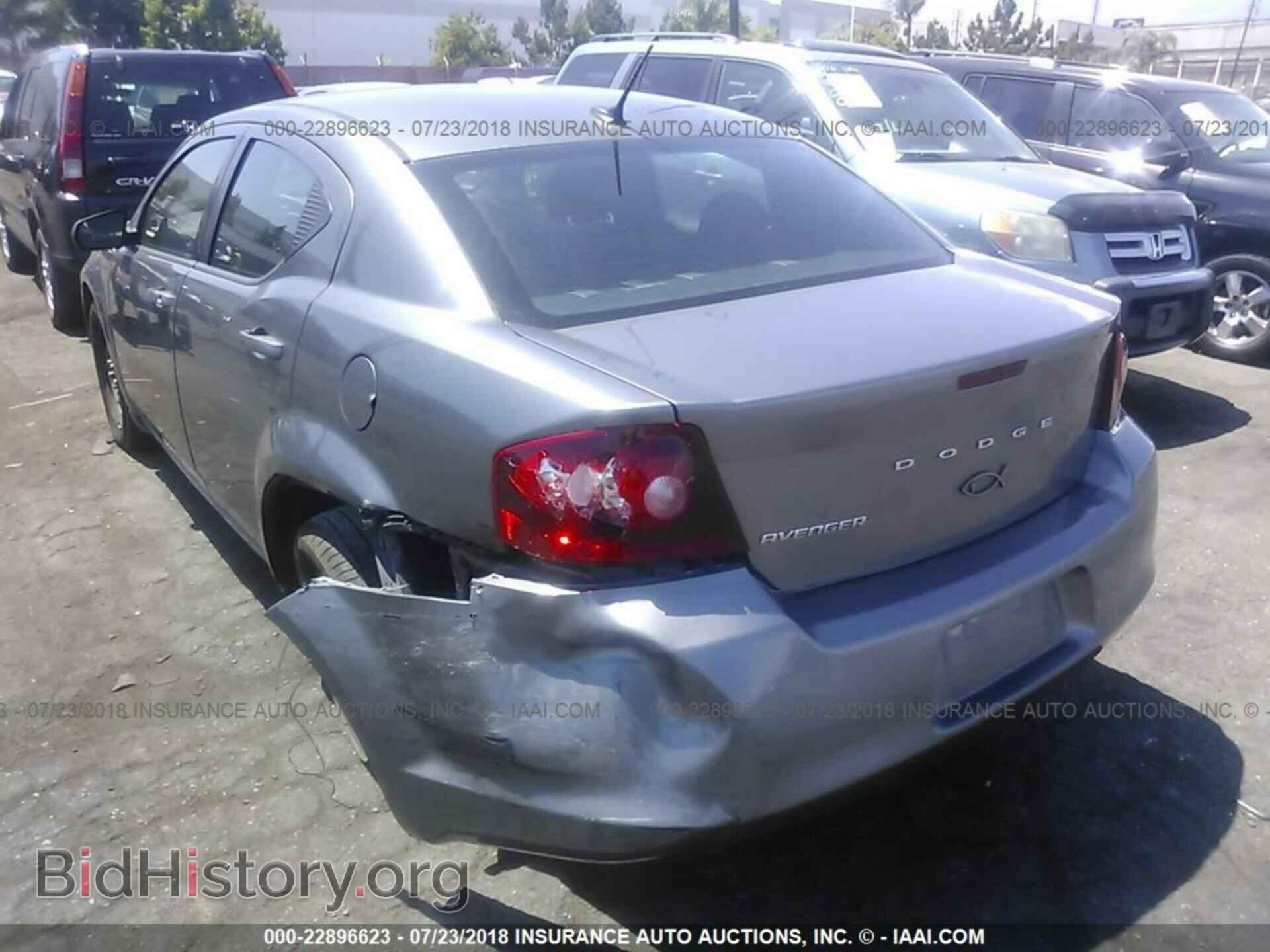 2013 Dodge Avenger - VIN: 1C3CDZAB6DN646050 - Фото 3