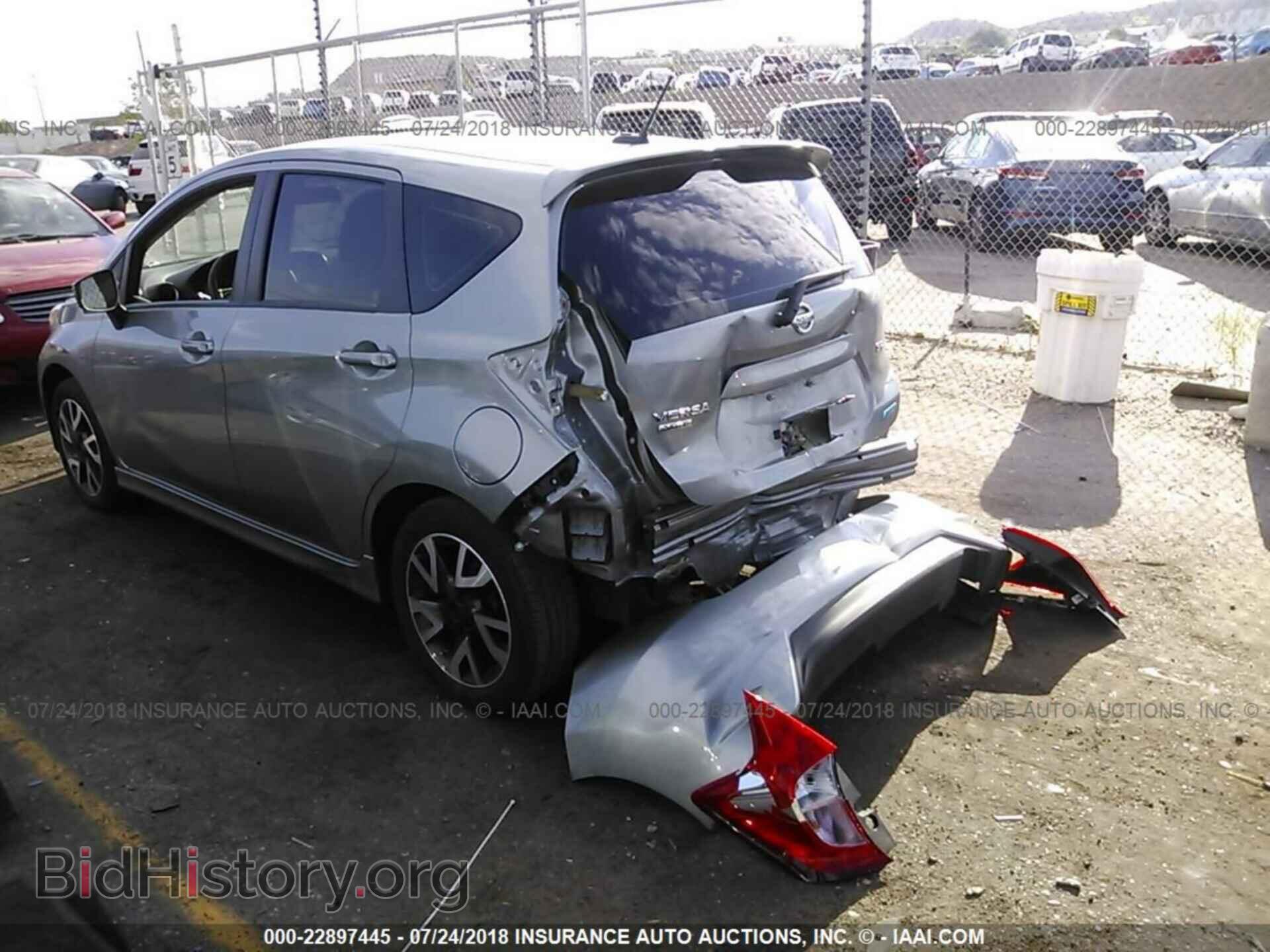 2015 Nissan Versa note - VIN: 3N1CE2CP8FL434538 - Фото 3