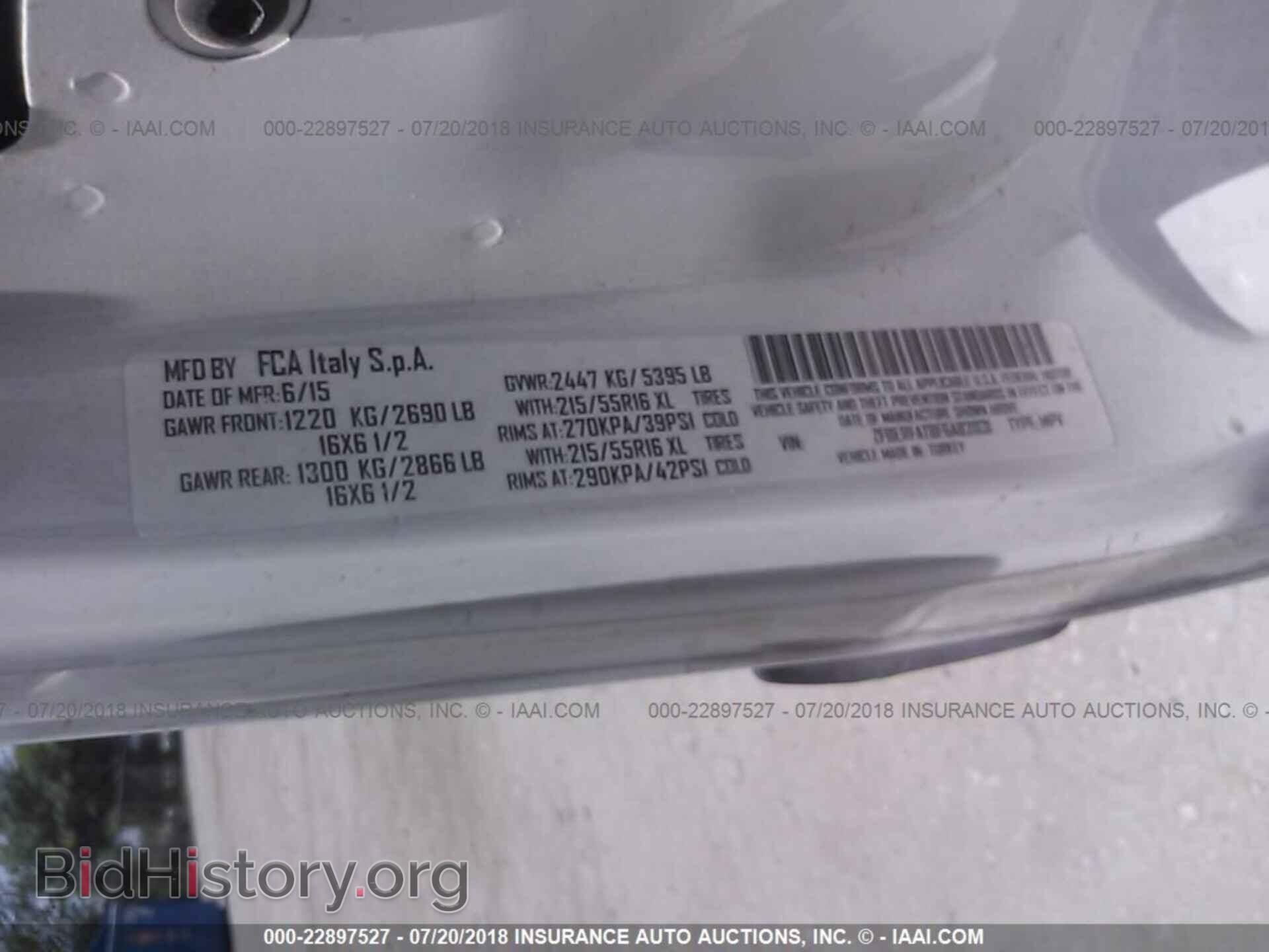 2015 Ram Promaster - VIN: ZFBERFAT8F6A82031 - Photo 9