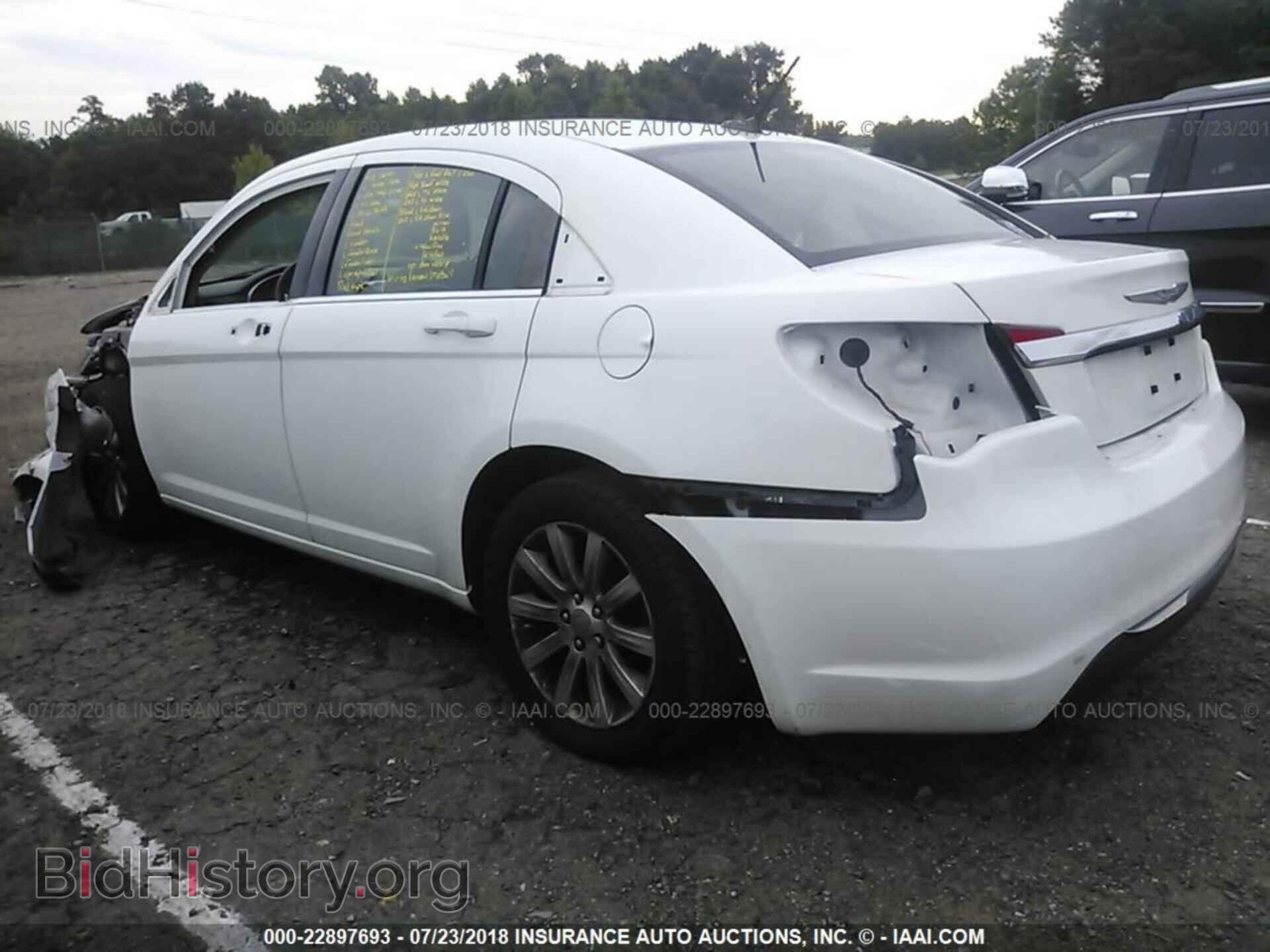 2012 Chrysler 200 - VIN: 1C3CCBBB2CN283446 - Фото 3