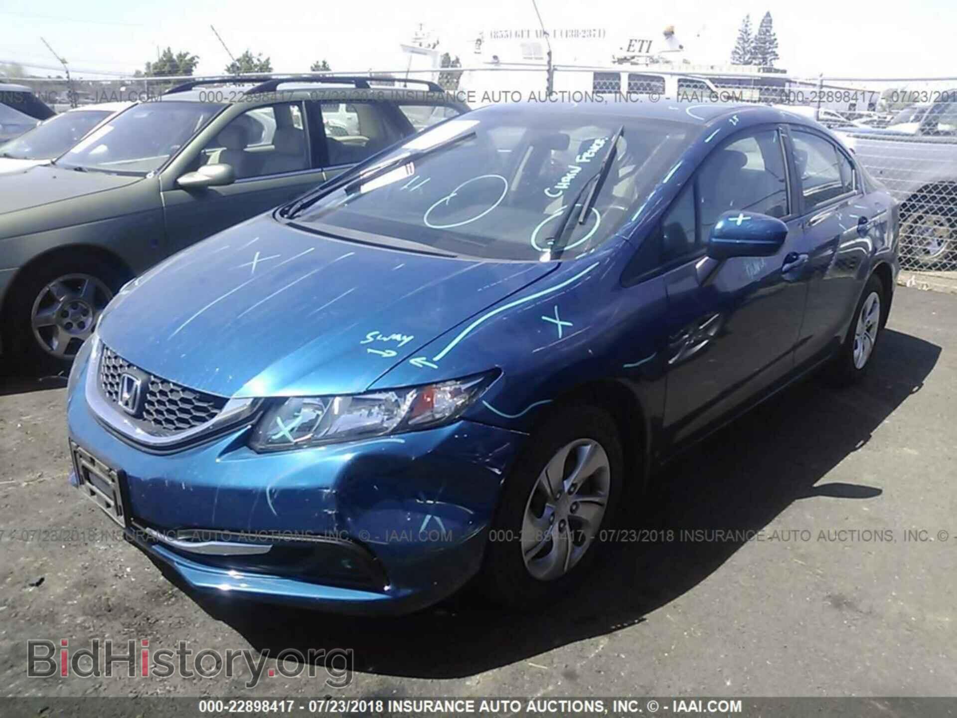 2014 Honda Civic - VIN: 19XFB2F52EE230365 - Photo 2