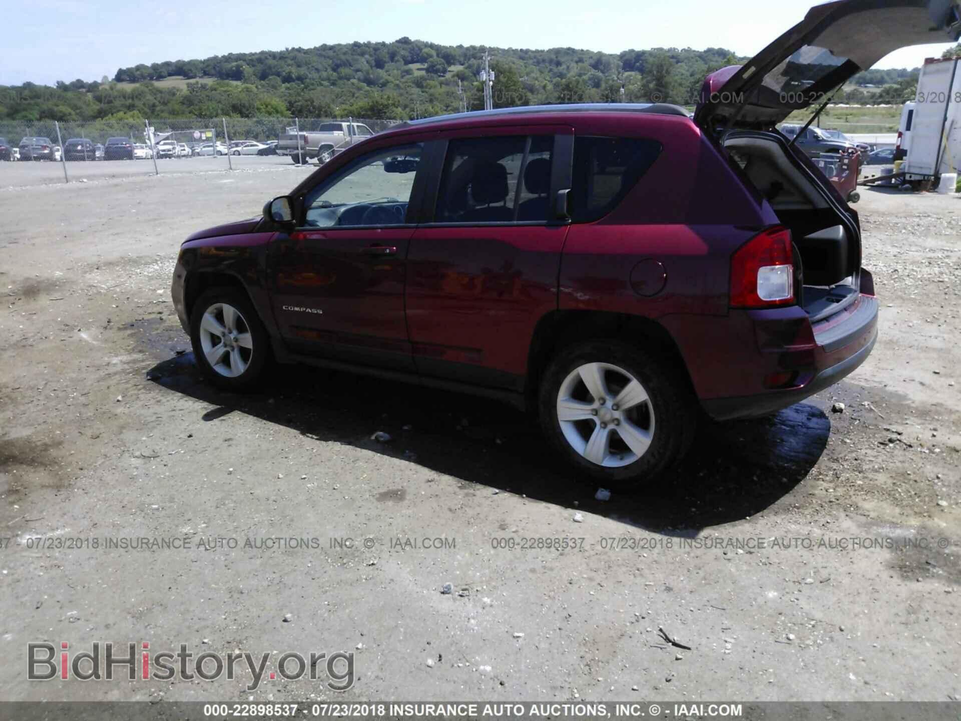 2012 JEEP COMPASS - VIN: 1C4NJCBA5CD662485 - Фото 3
