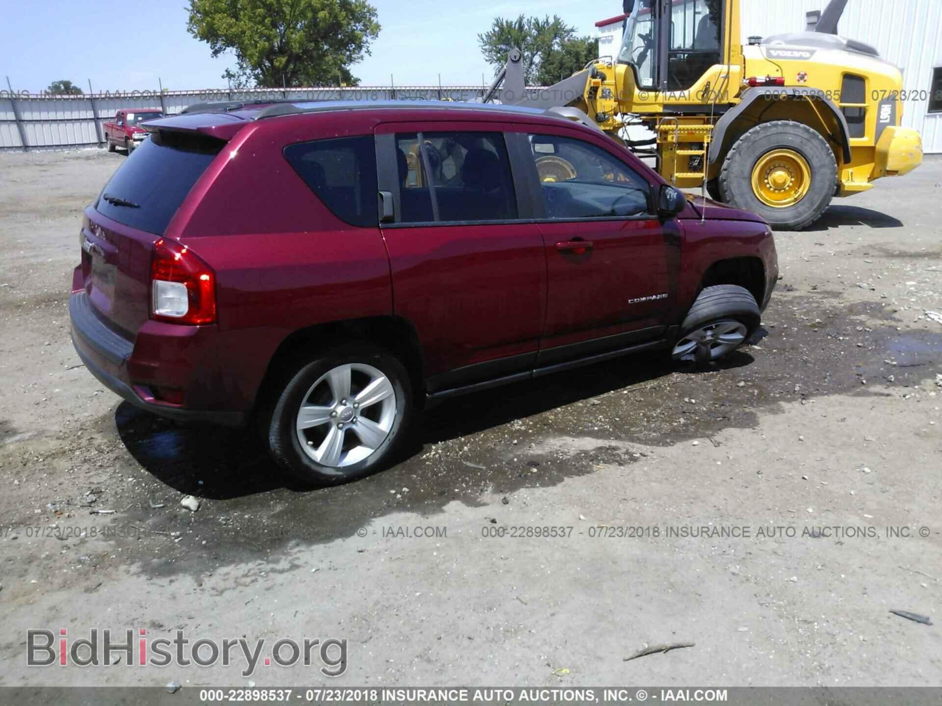 2012 JEEP COMPASS - VIN: 1C4NJCBA5CD662485 - Фото 4