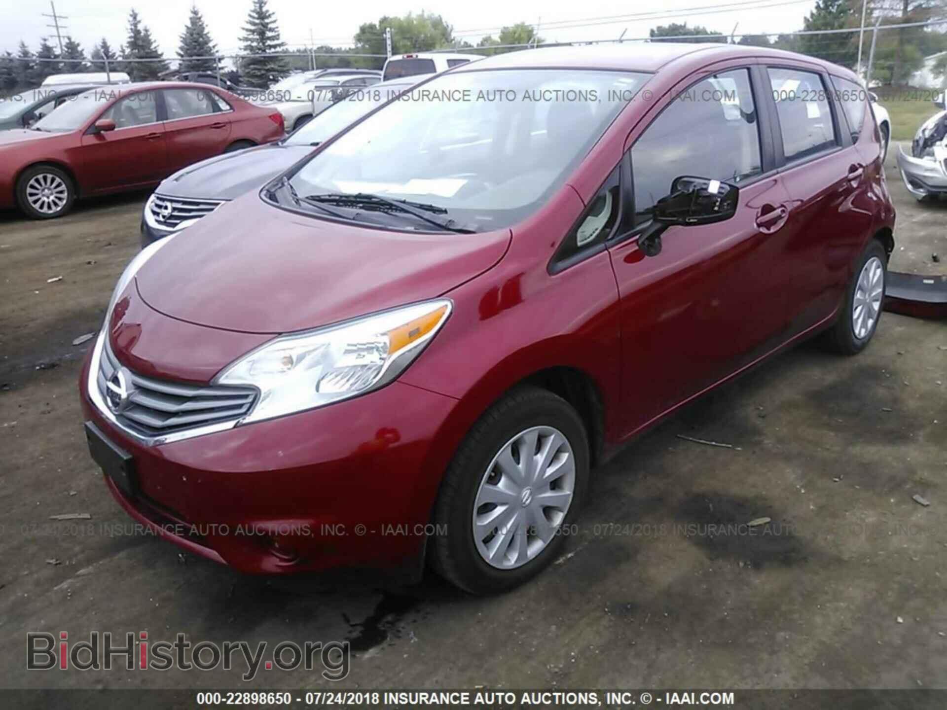 2015 Nissan Versa note - VIN: 3N1CE2CP2FL373722 - Фото 2