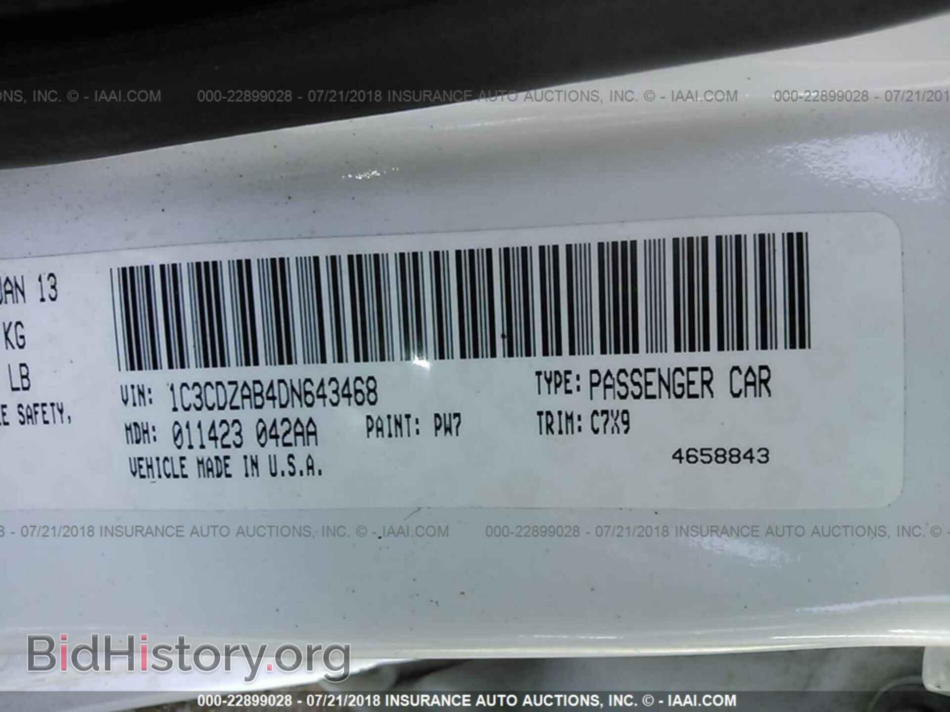 2013 Dodge Avenger - VIN: 1C3CDZAB4DN643468 - Photo 9