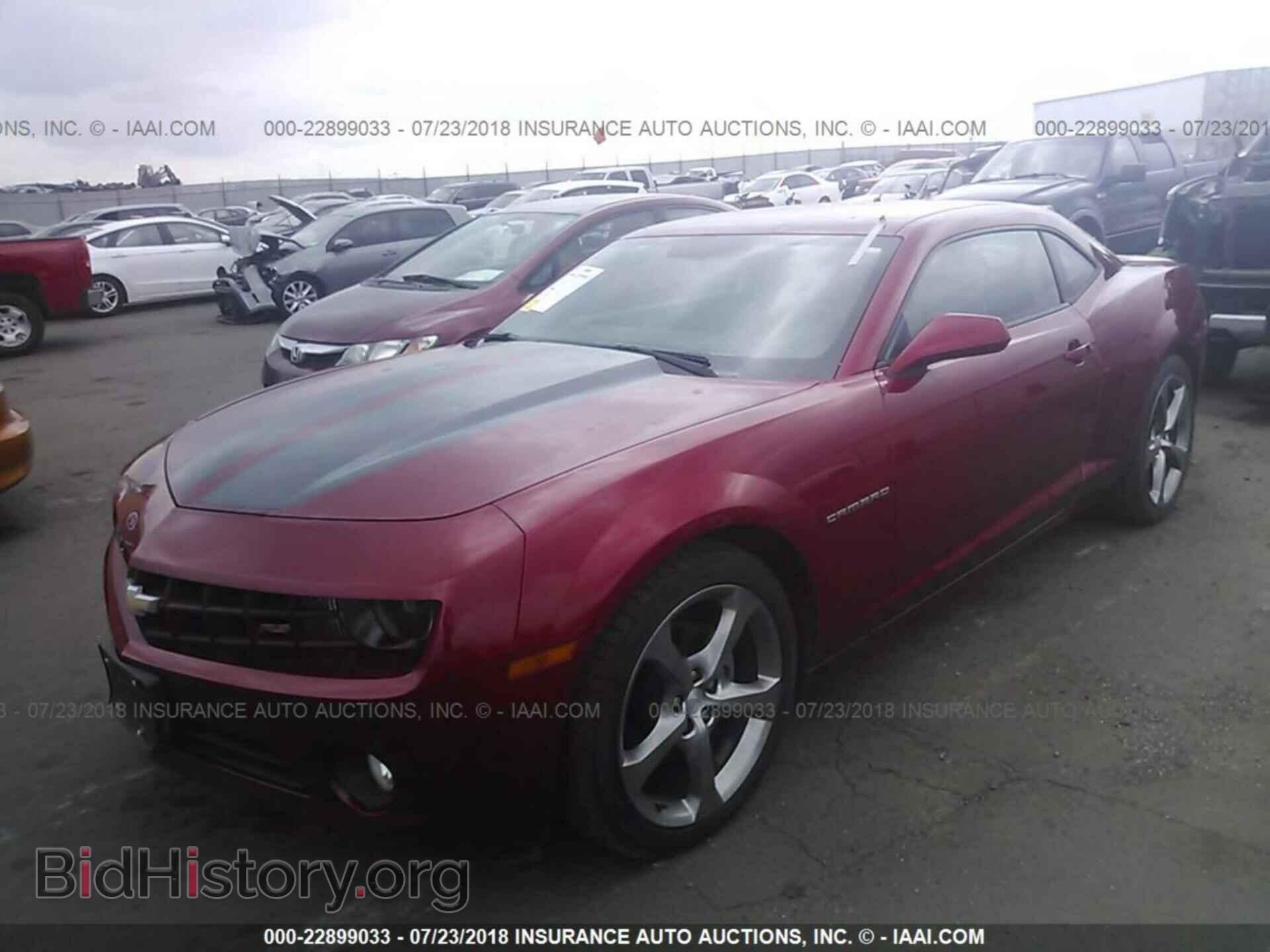 2013 Chevrolet Camaro - VIN: 2G1FC1E34D9171008 - Фото 2