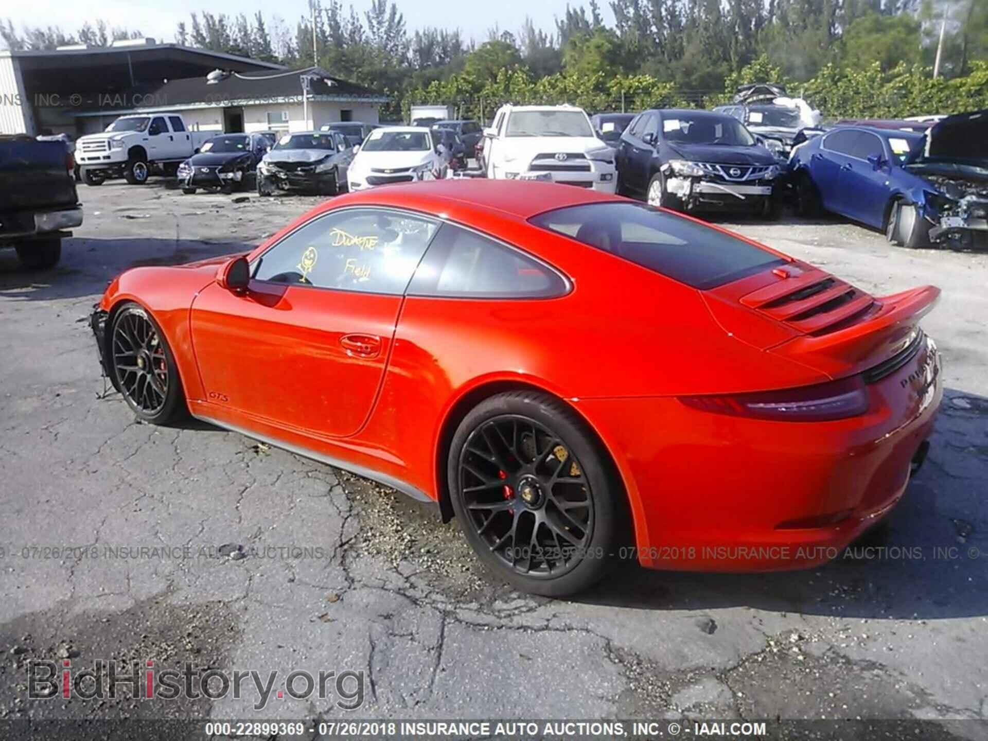 2016 Porsche 911 - VIN: WP0AB2A94GS122544 - Фото 3