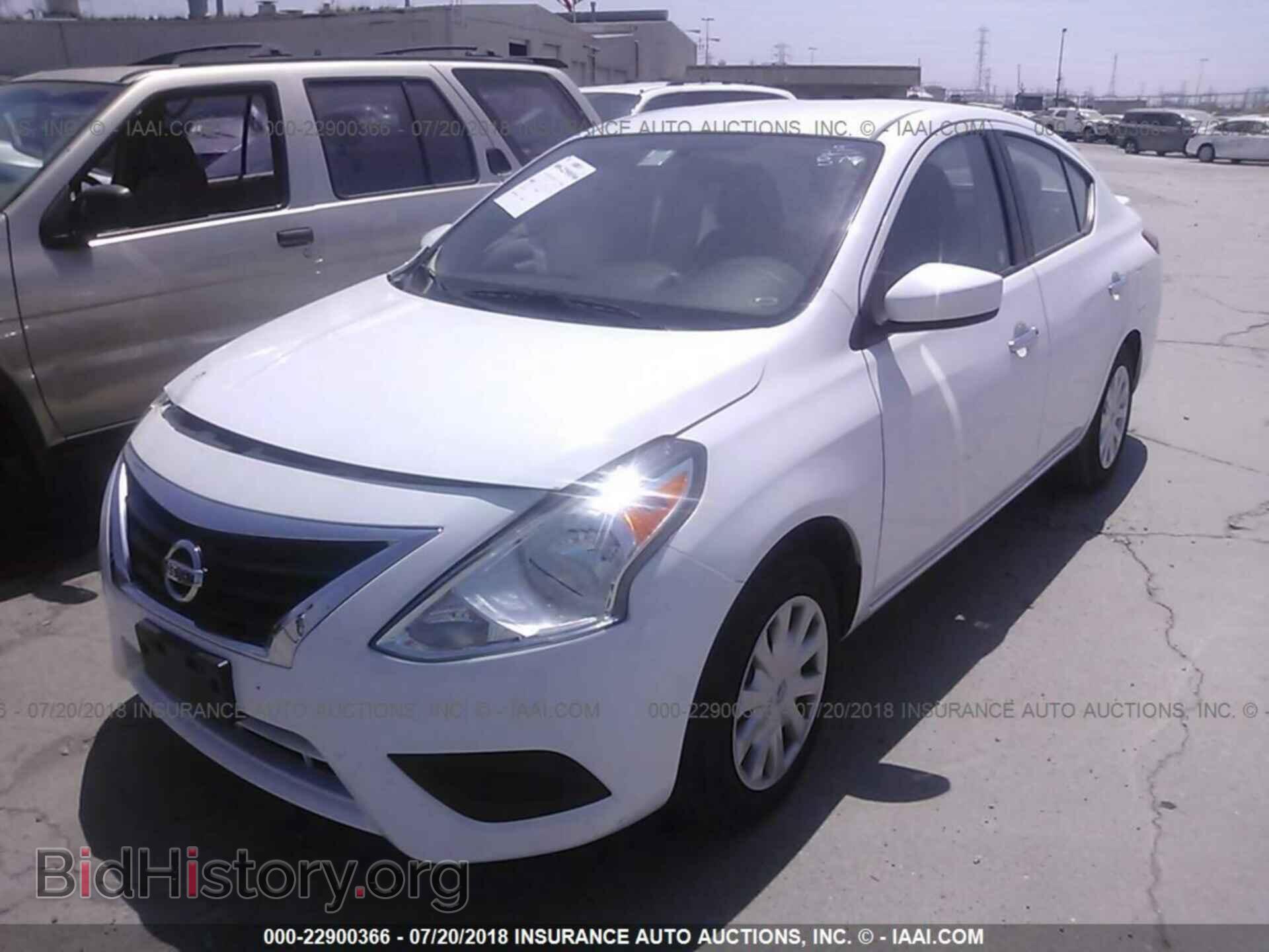 2017 Nissan Versa - VIN: 3N1CN7AP6HL839199 - Фото 2