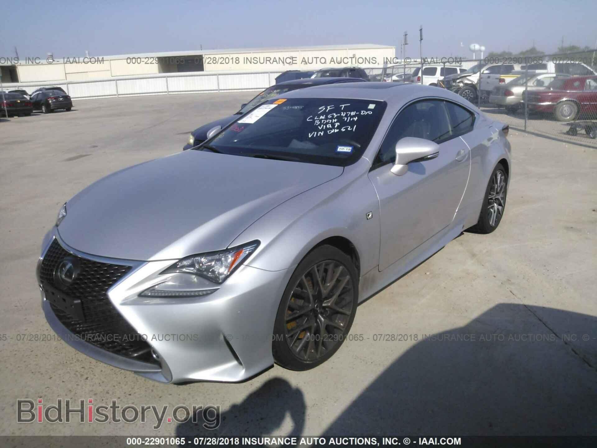 2017 Lexus Rc - VIN: JTHHE5BCXH5016521 - Photo 2