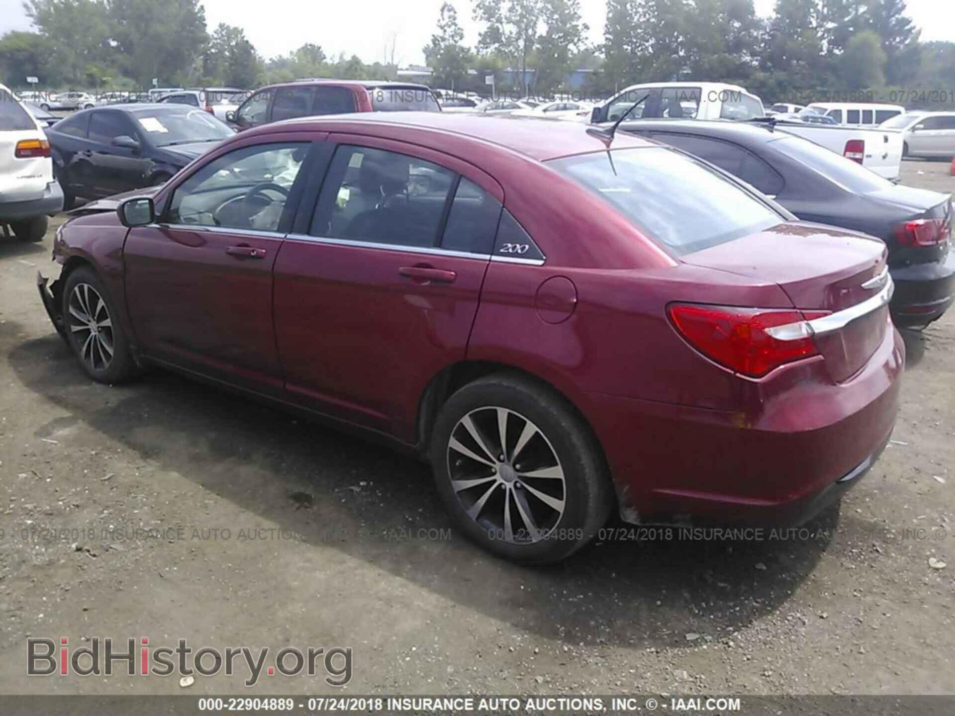 2013 Chrysler 200 - VIN: 1C3CCBCG4DN727809 - Фото 3