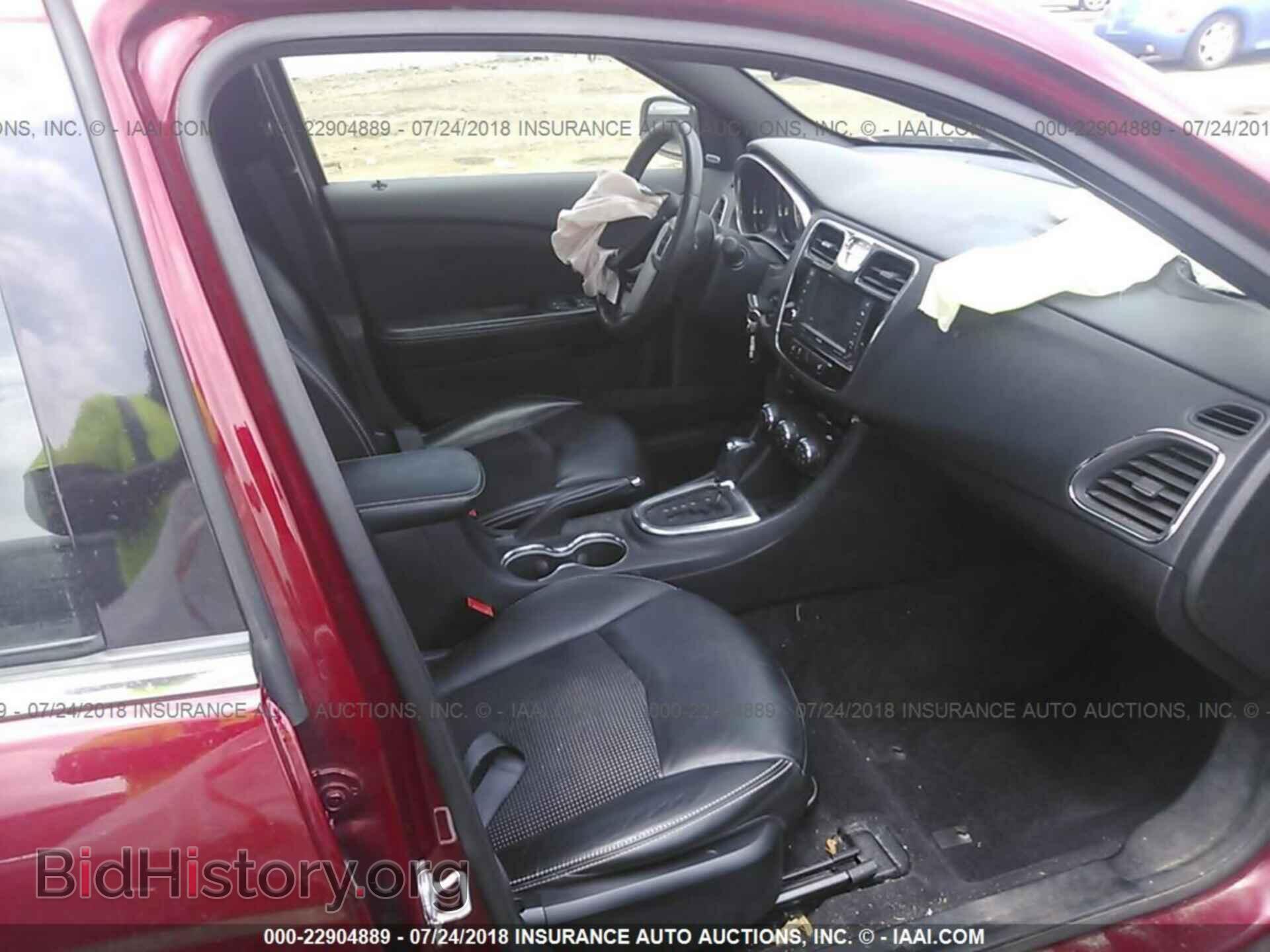 2013 Chrysler 200 - VIN: 1C3CCBCG4DN727809 - Фото 5