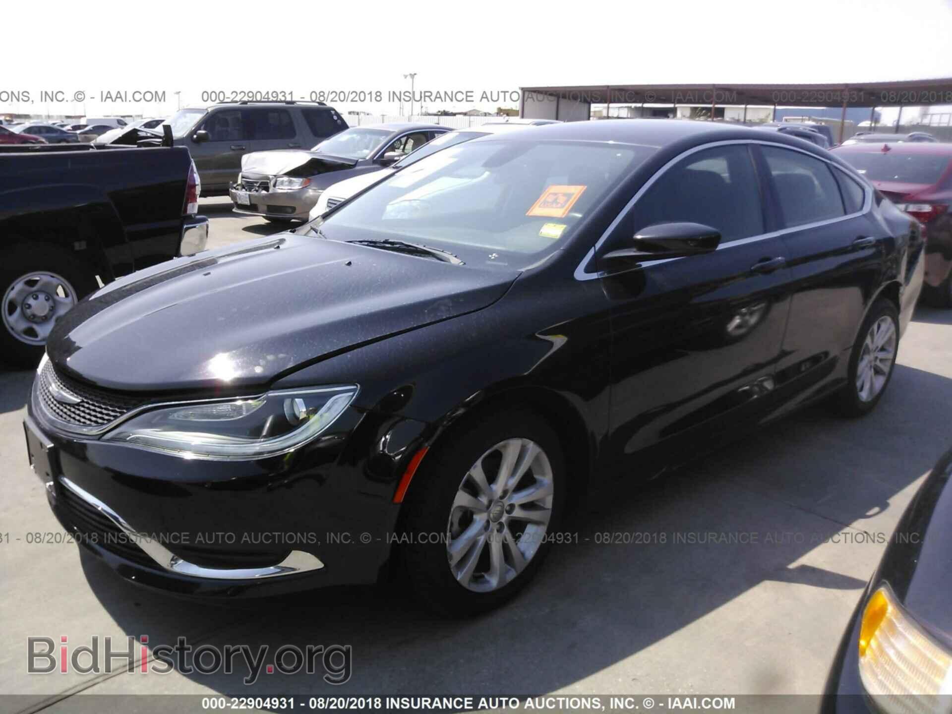 2016 Chrysler 200 - VIN: 1C3CCCAB7GN126721 - Фото 2