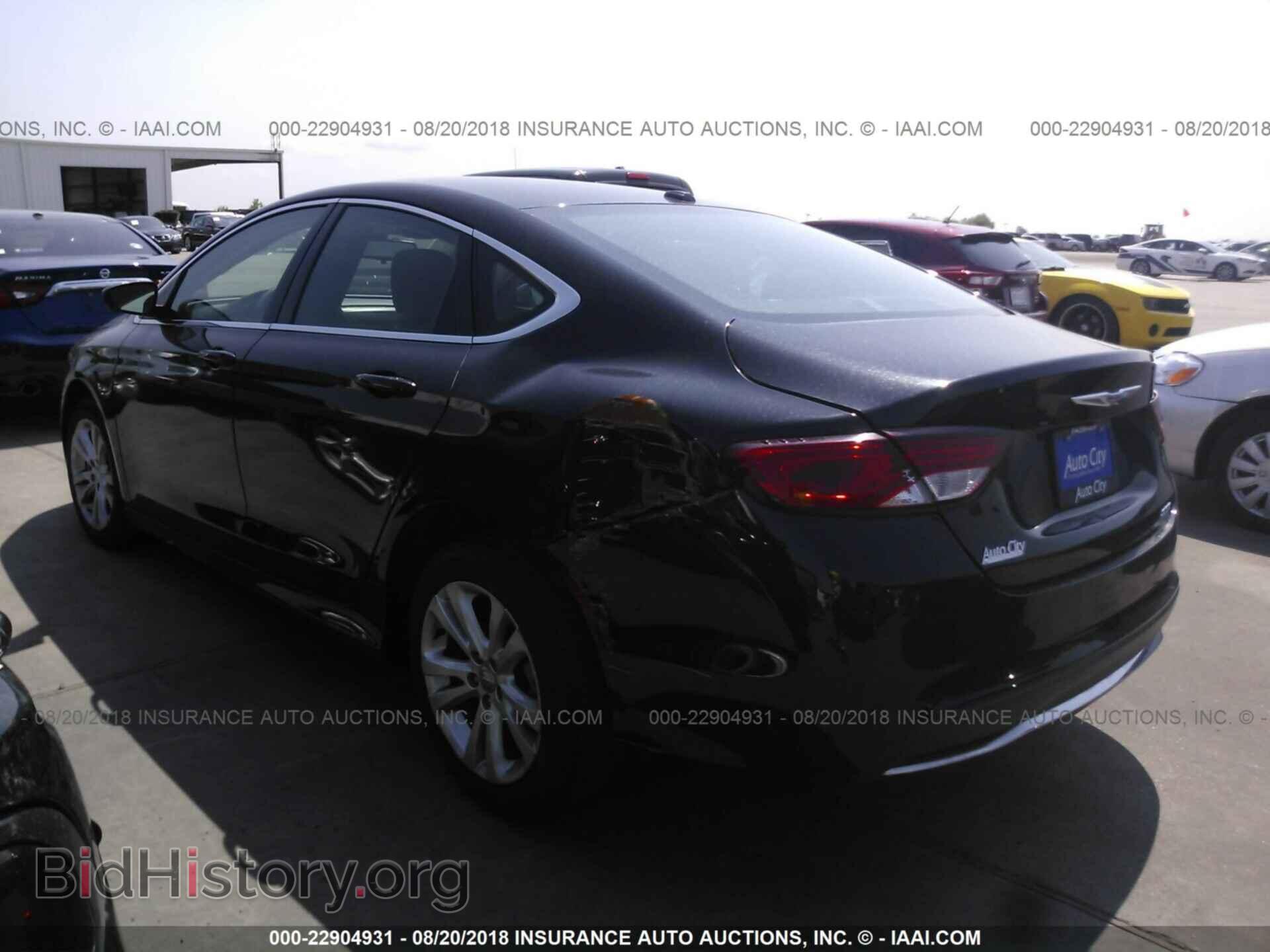 2016 Chrysler 200 - VIN: 1C3CCCAB7GN126721 - Фото 3