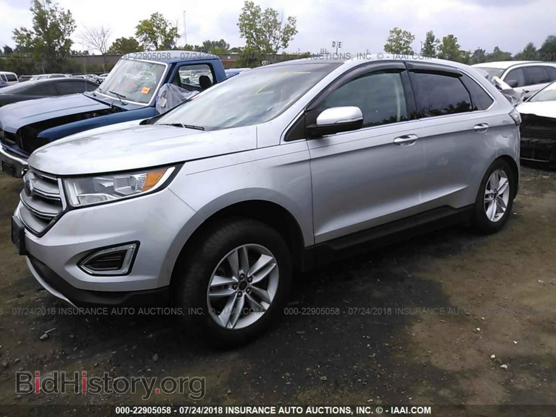 2015 Ford Edge - VIN: 2FMTK4J83FBC37894 - Фото 2