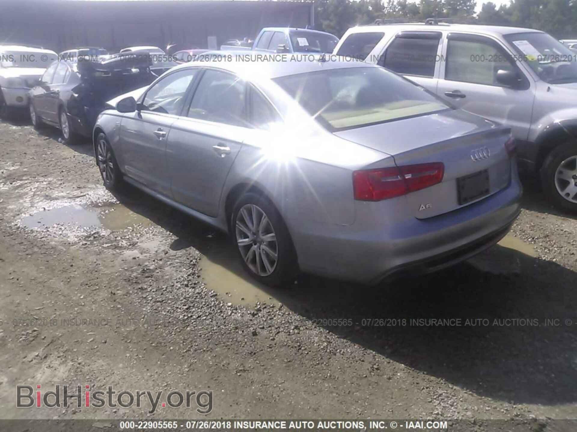 2013 Audi A6 - VIN: WAUJGBFC4DN126137 - Фото 3