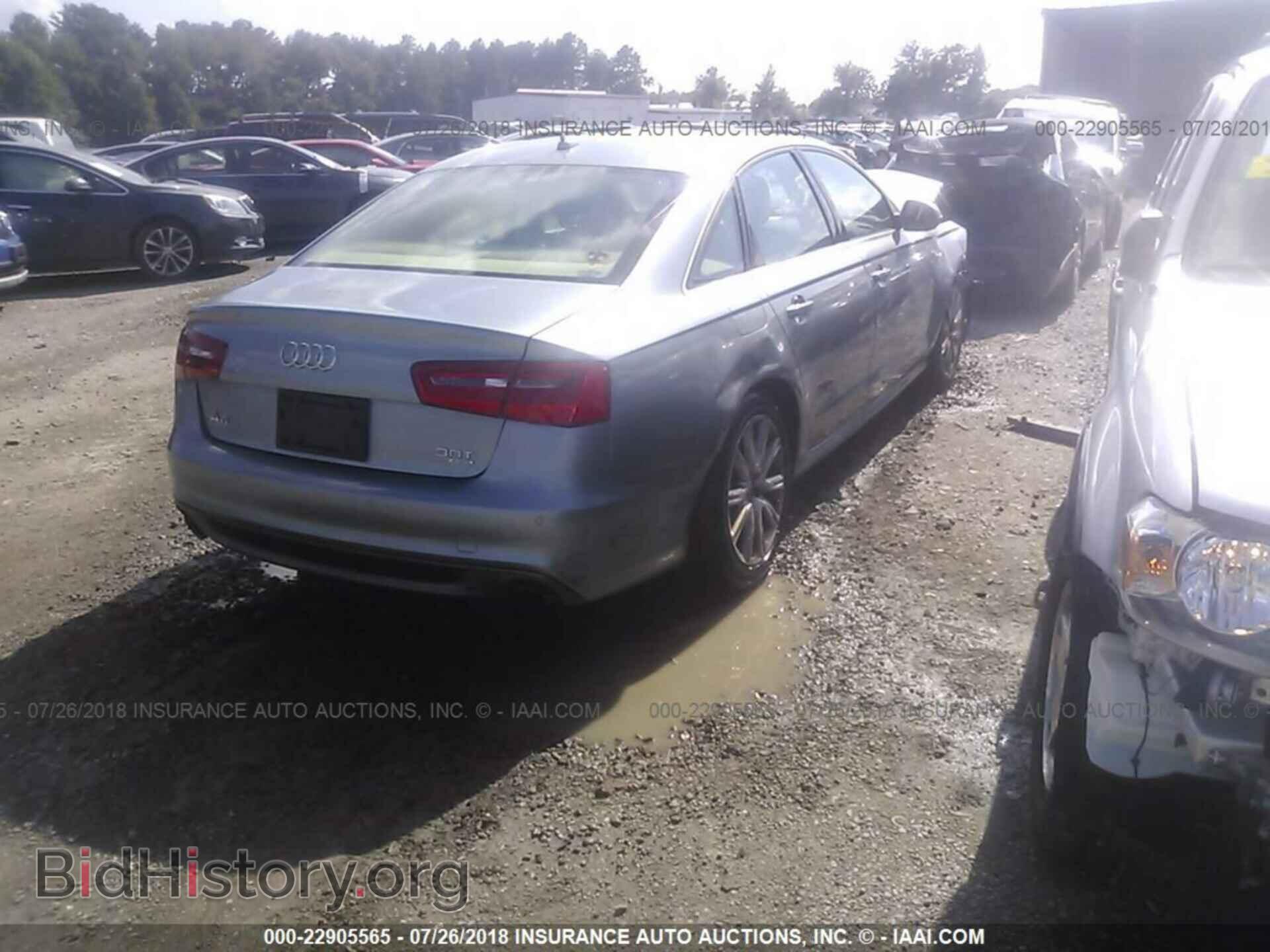 2013 Audi A6 - VIN: WAUJGBFC4DN126137 - Фото 4
