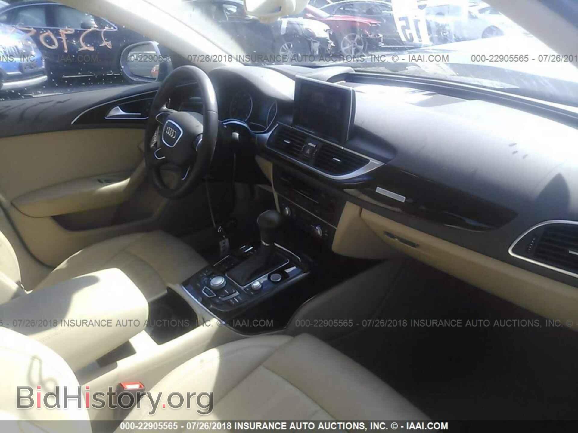 2013 Audi A6 - VIN: WAUJGBFC4DN126137 - Фото 5