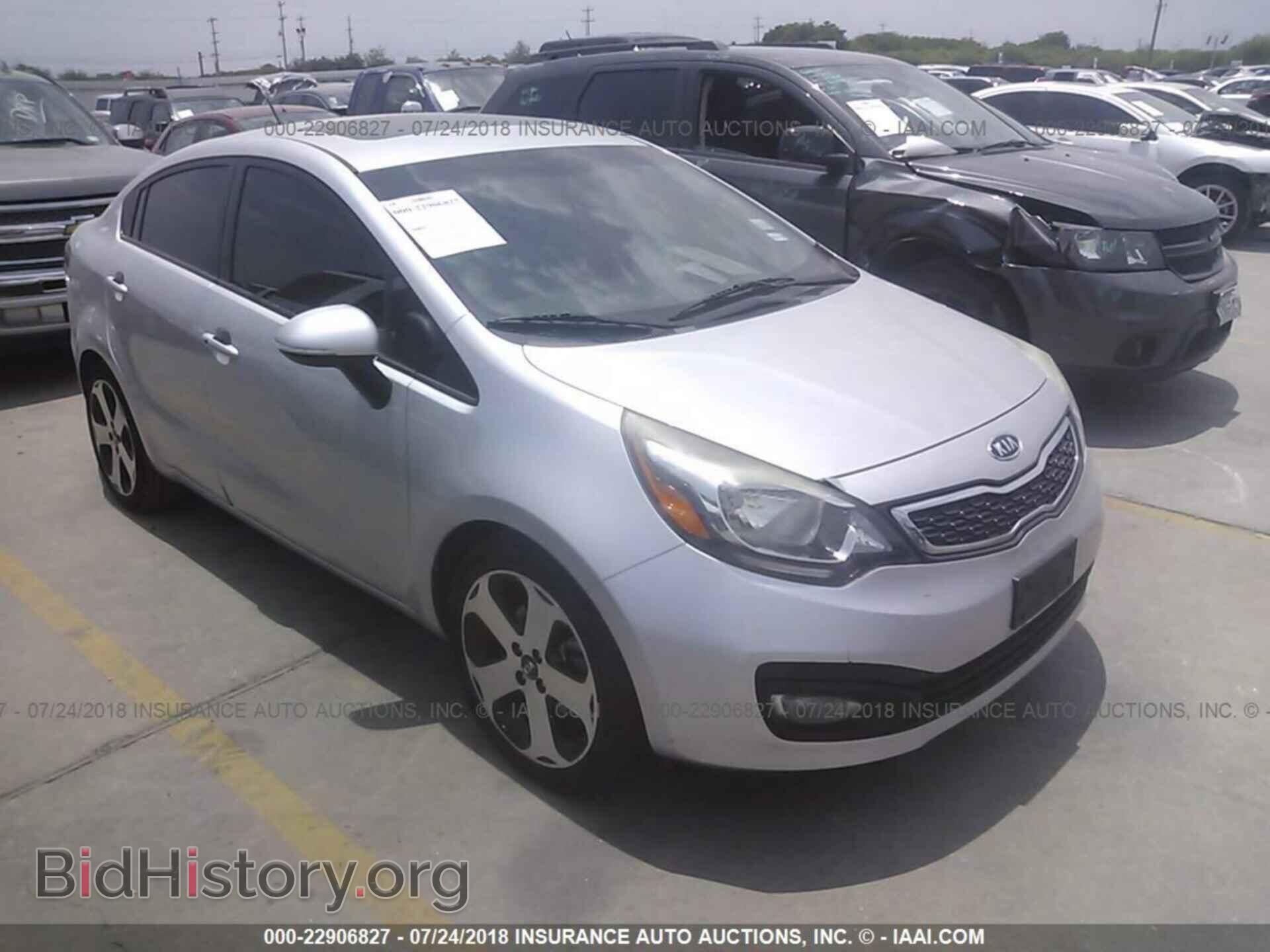 Фотография KNADN4A35C6053438 - KIA RIO 2012