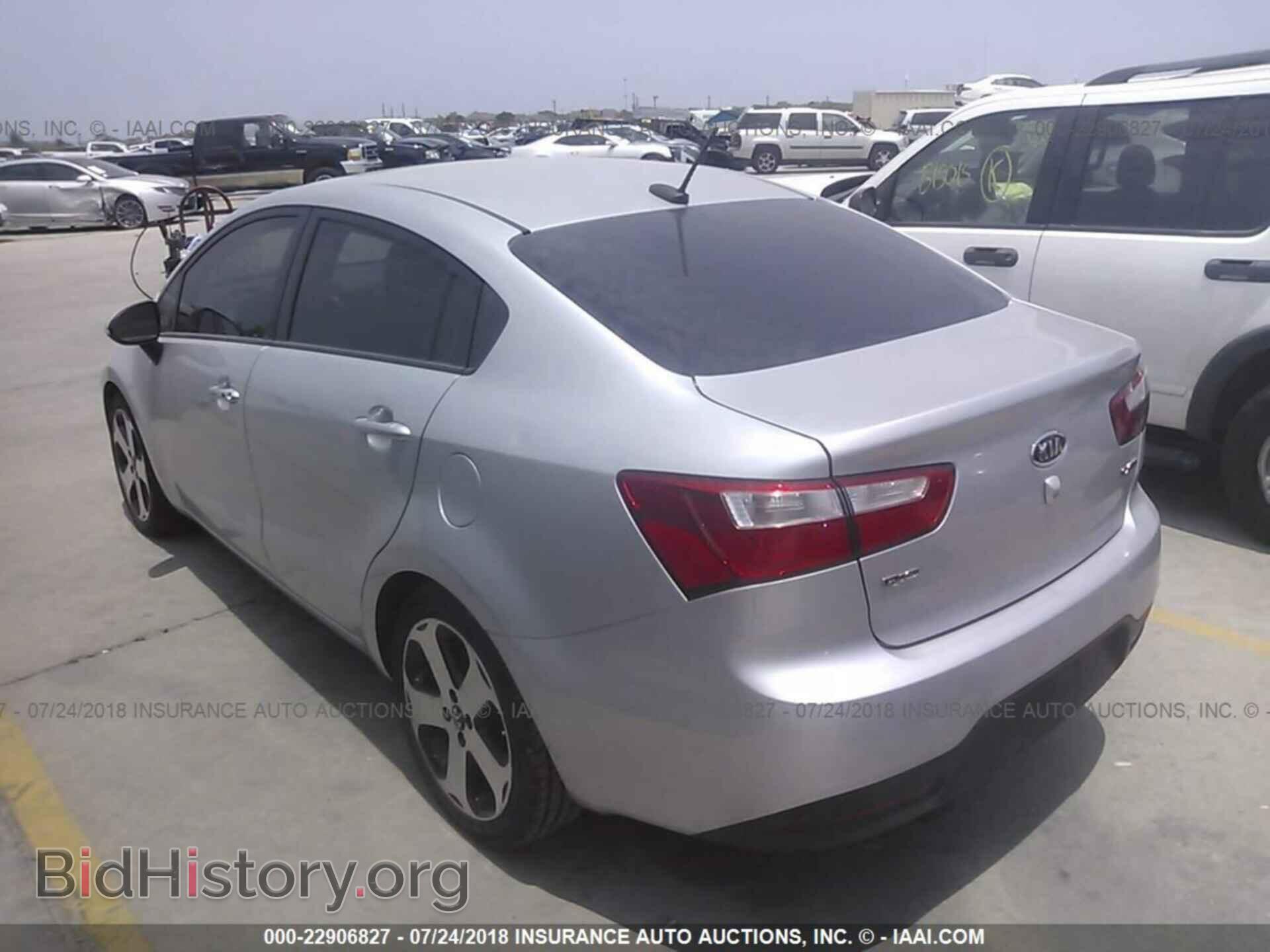 2012 KIA RIO - VIN: KNADN4A35C6053438 - Фото 3