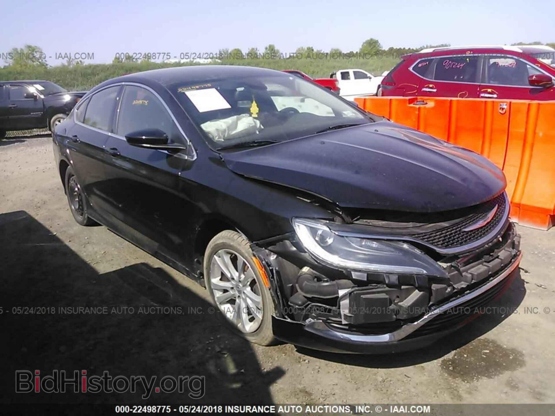 Photo 1C3CCCAB1FN647299 - CHRYSLER 200 2015