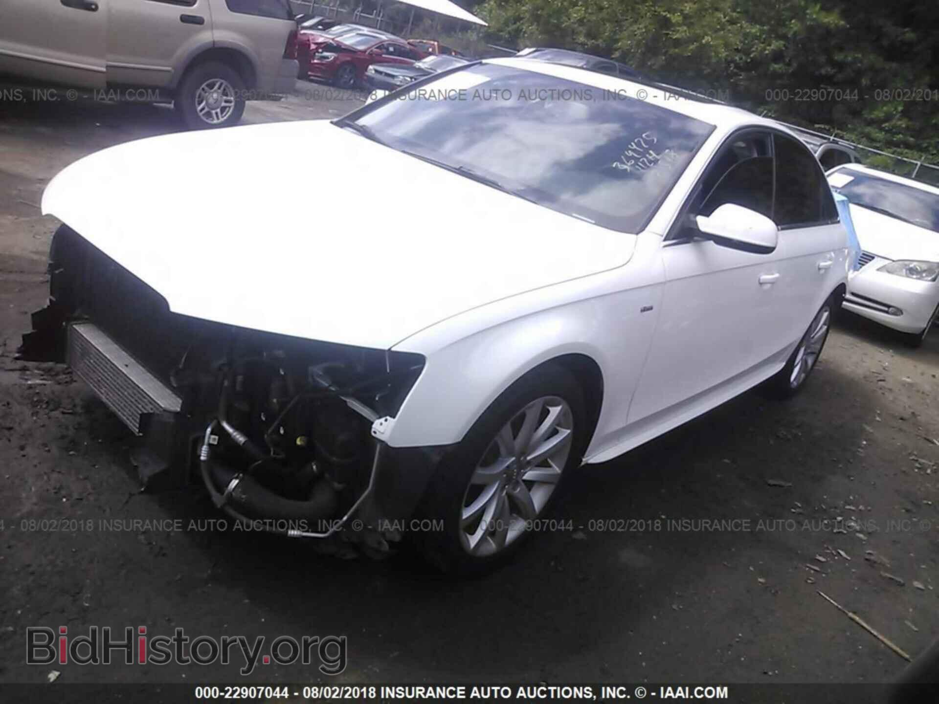 2014 Audi A4 - VIN: WAUAFAFL3EN035777 - Фото 2
