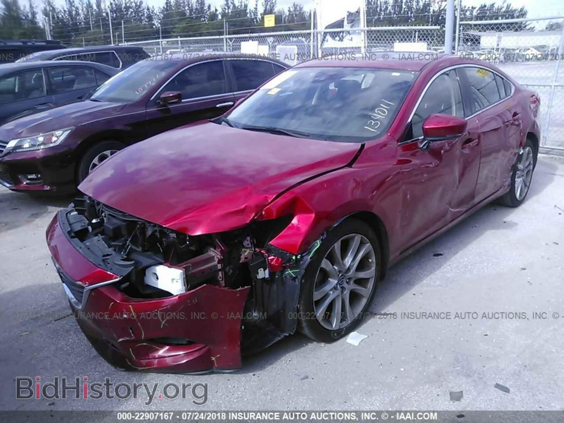 2017 Mazda 6 - VIN: JM1GL1V57H1134011 - Фото 2
