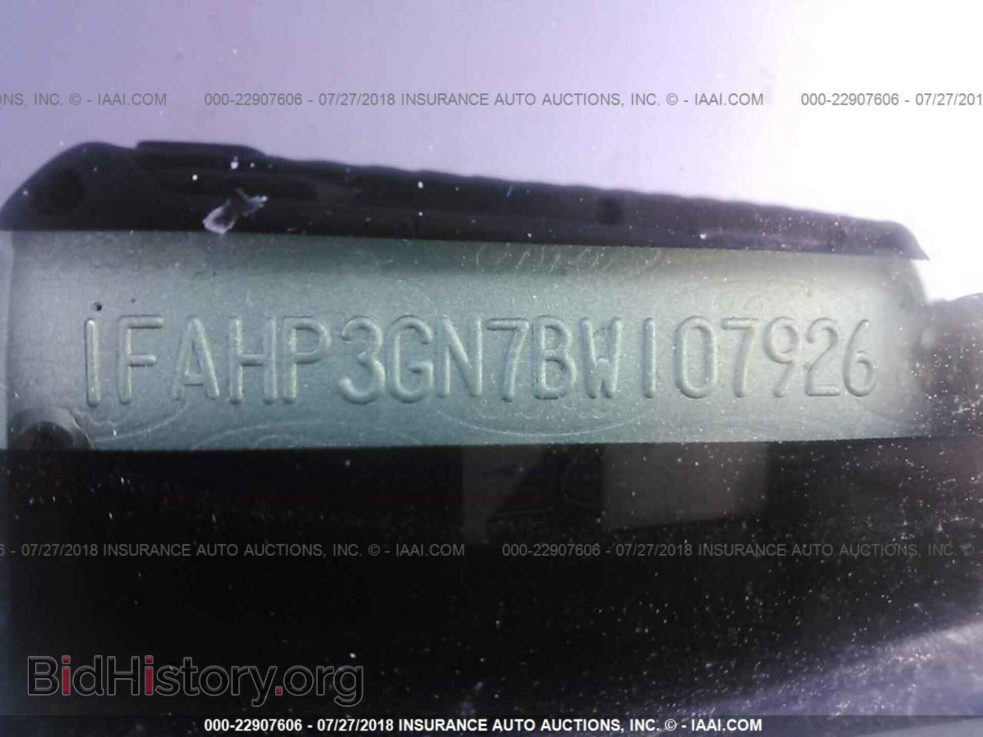 2011 FORD FOCUS - VIN: 1FAHP3GN7BW107926 - Фото 9