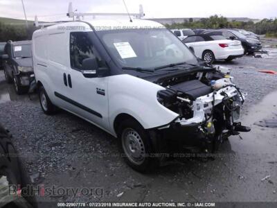 2017 RAM PROMASTER, white — VIN ZFBERFAB2H6E77879, IAAI