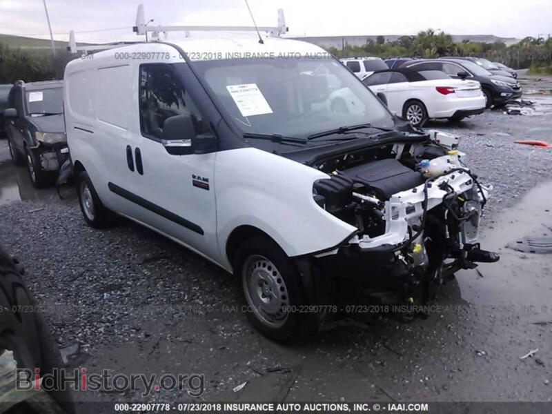 2017 RAM PROMASTER (VIN ZFBERFAB2H6E77879) — фото 1 из 10, IAAI, повреждение: передняя часть